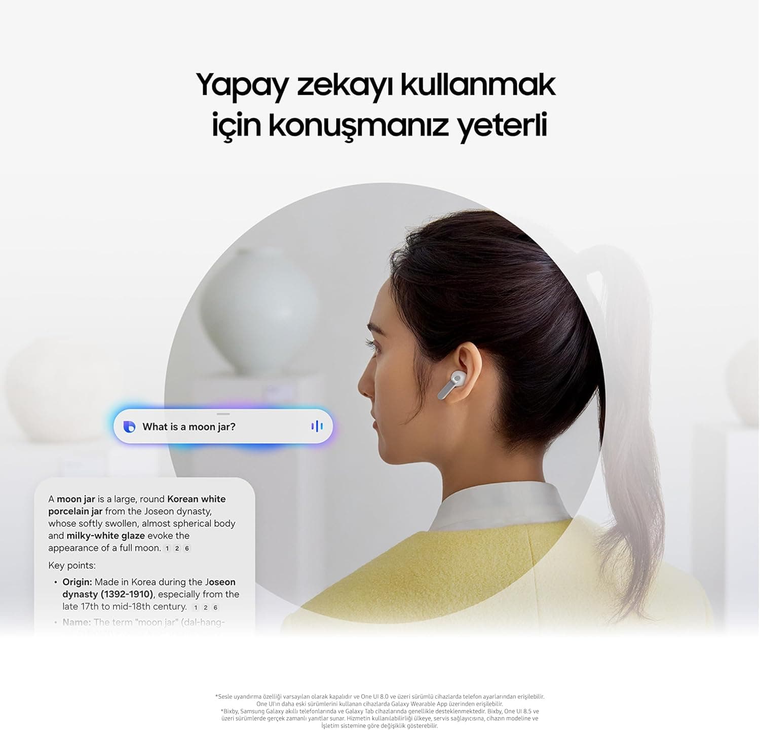 هدفون بلوتوثی Samsung Galaxy Buds4 Pro سفید با بدنه فلزی، بلندگوی دوطرفه و آمپلیفایر دوگانه، ANC بهبودیافته و کنترل تطبیقی نویز هدفون بلوتوثی Samsung Galaxy Buds4 Pro سفید با بدنه فلزی، بلندگوی دوطرفه و آمپلیفایر دوگانه، ANC بهبودیافته و کنترل تطبیقی نویز