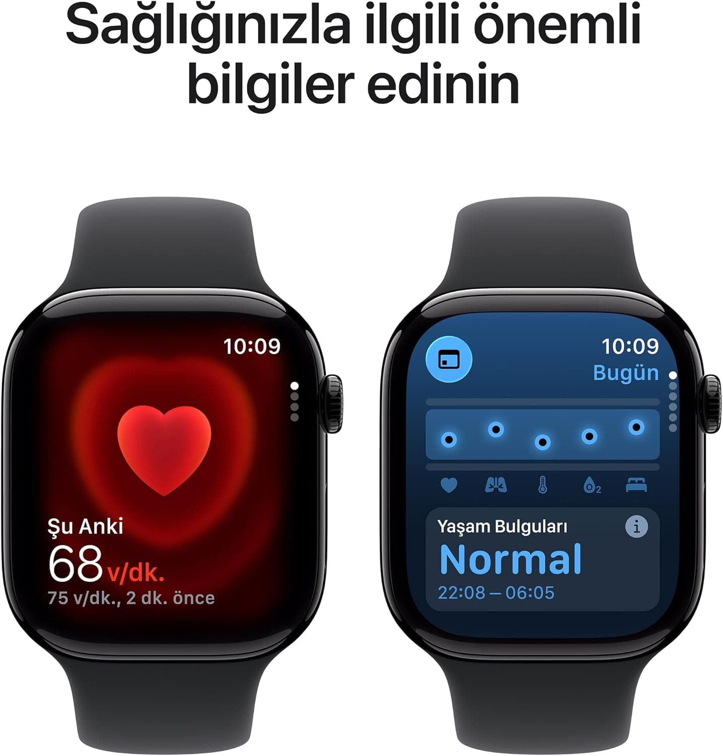 ساعت هوشمند Apple Watch Series 11 GPS با بدنه آلومینیومی مشکی 46 mm و بند ورزشی مشکی M/L ساعت هوشمند Apple Watch Series 11 GPS با بدنه آلومینیومی مشکی 46 mm و بند ورزشی مشکی M/L