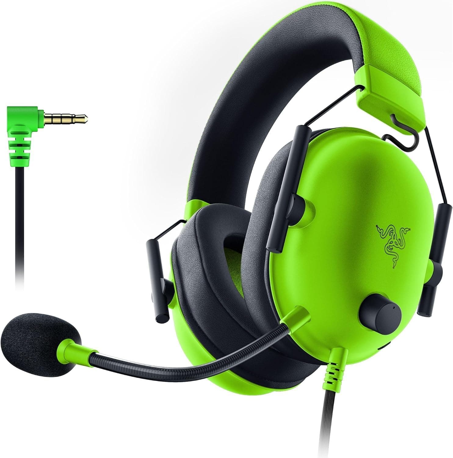 هدست گیمینگ Razer Blackshark V2 X صدای سوراند 7.1 سبز هدست گیمینگ Razer Blackshark V2 X صدای سوراند 7.1 سبز