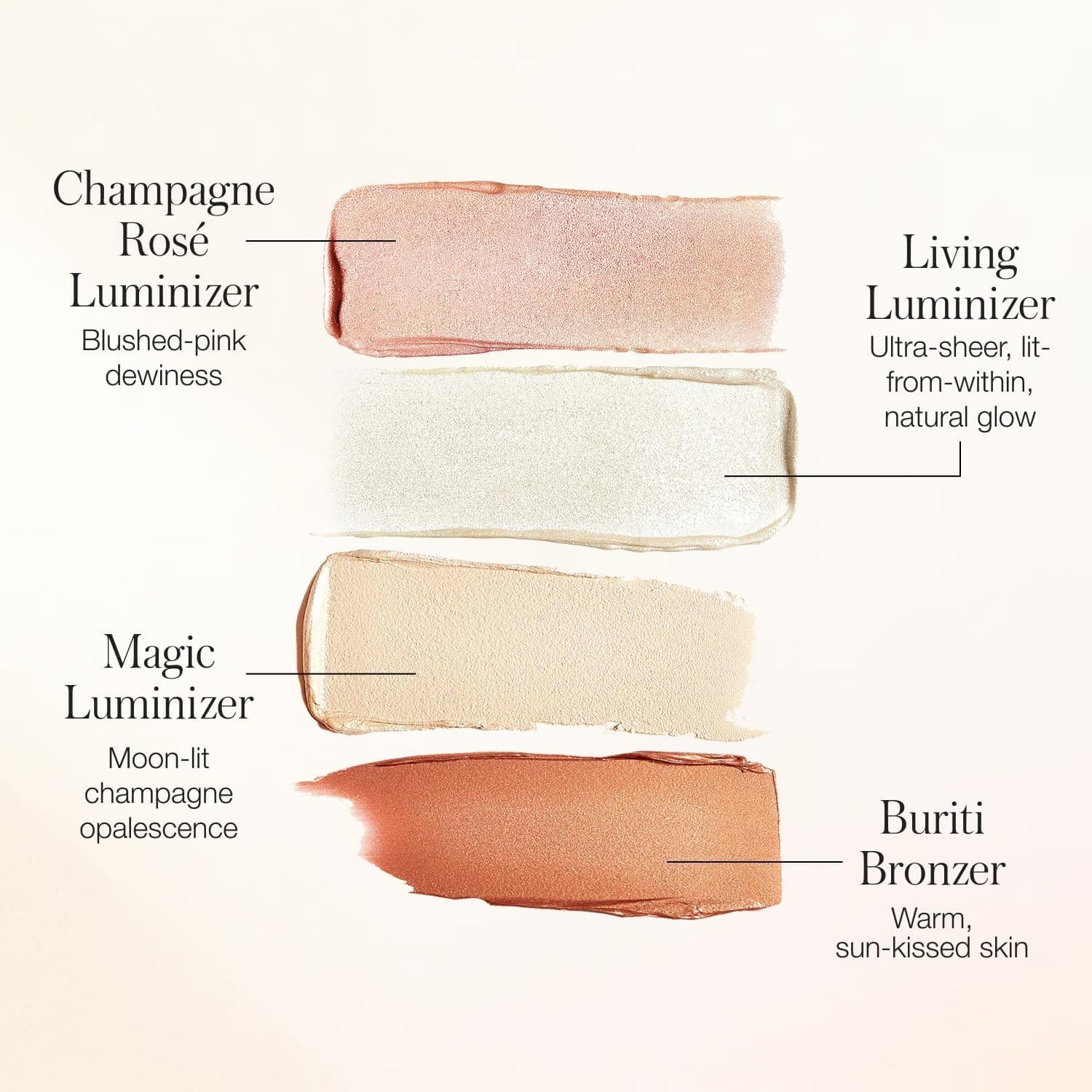 پالت هایلایتر و برنزر کرمی RMS Beauty Living Luminizer Glow Quad Mini 0.08 oz پالت هایلایتر و برنزر کرمی RMS Beauty Living Luminizer Glow Quad Mini 0.08 oz