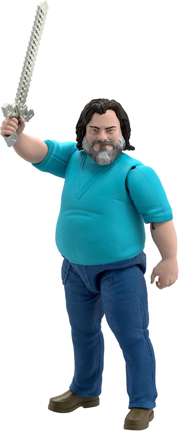فیگور Mattel Minecraft بزرگ فیلم مدل Steve فیگور Mattel Minecraft بزرگ فیلم مدل Steve