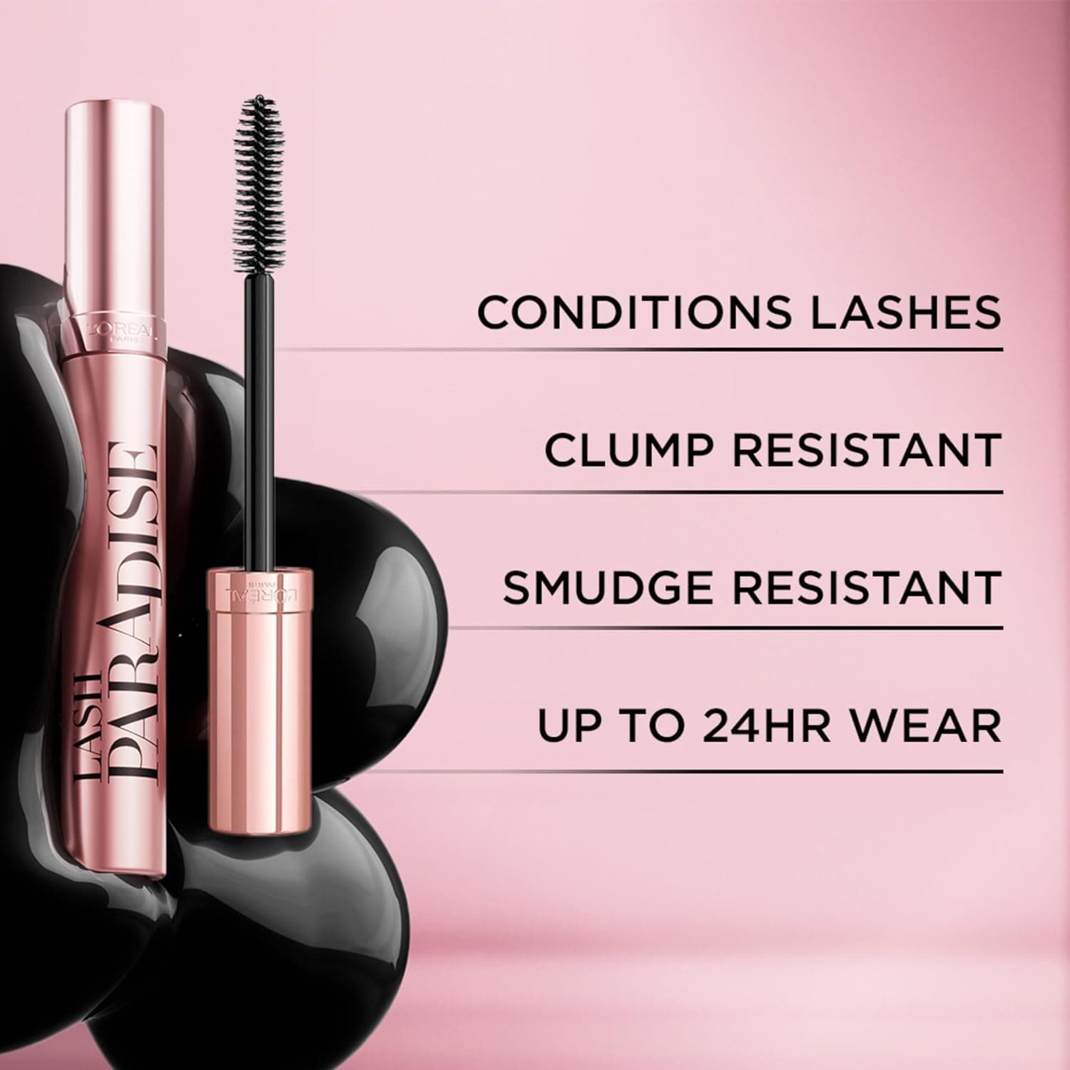 ریمل ضدآب L'Oreal Paris Lash Paradise مشکی حجمدهنده و بلندکننده 0.25 Fl Oz ریمل ضدآب L'Oreal Paris Lash Paradise مشکی حجمدهنده و بلندکننده 0.25 Fl Oz