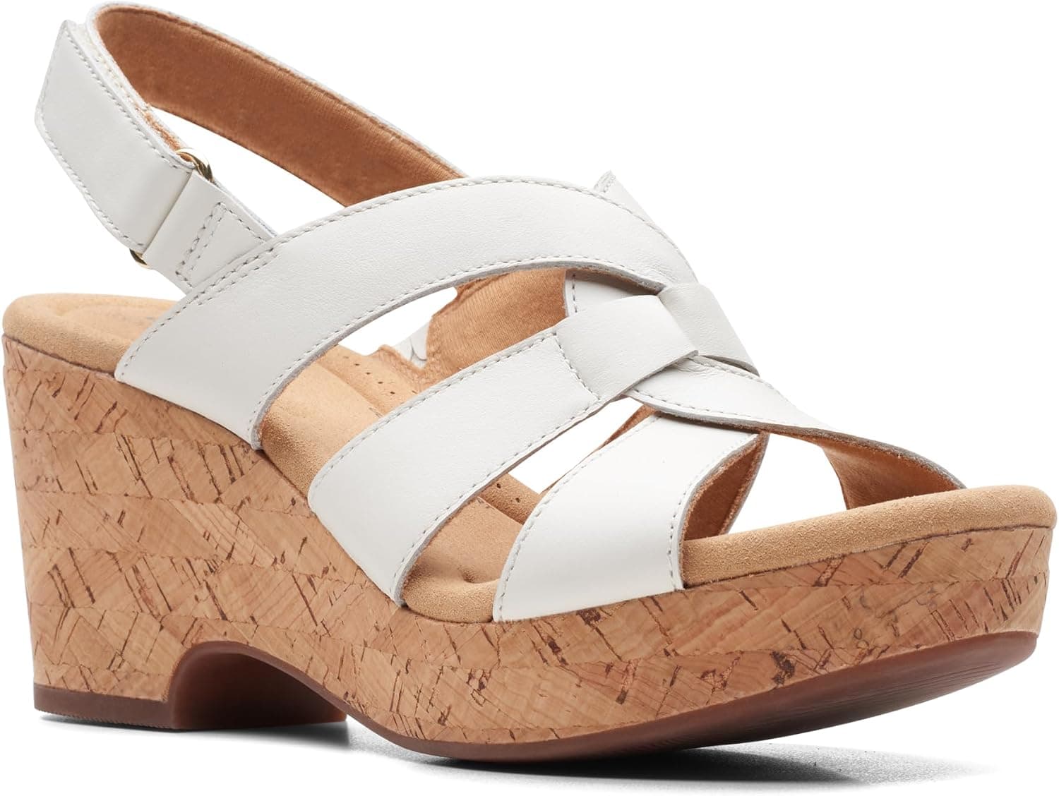 صندل زنانه Clarks پاشنه گوهای Giselle Beach صندل زنانه Clarks پاشنه گوهای Giselle Beach