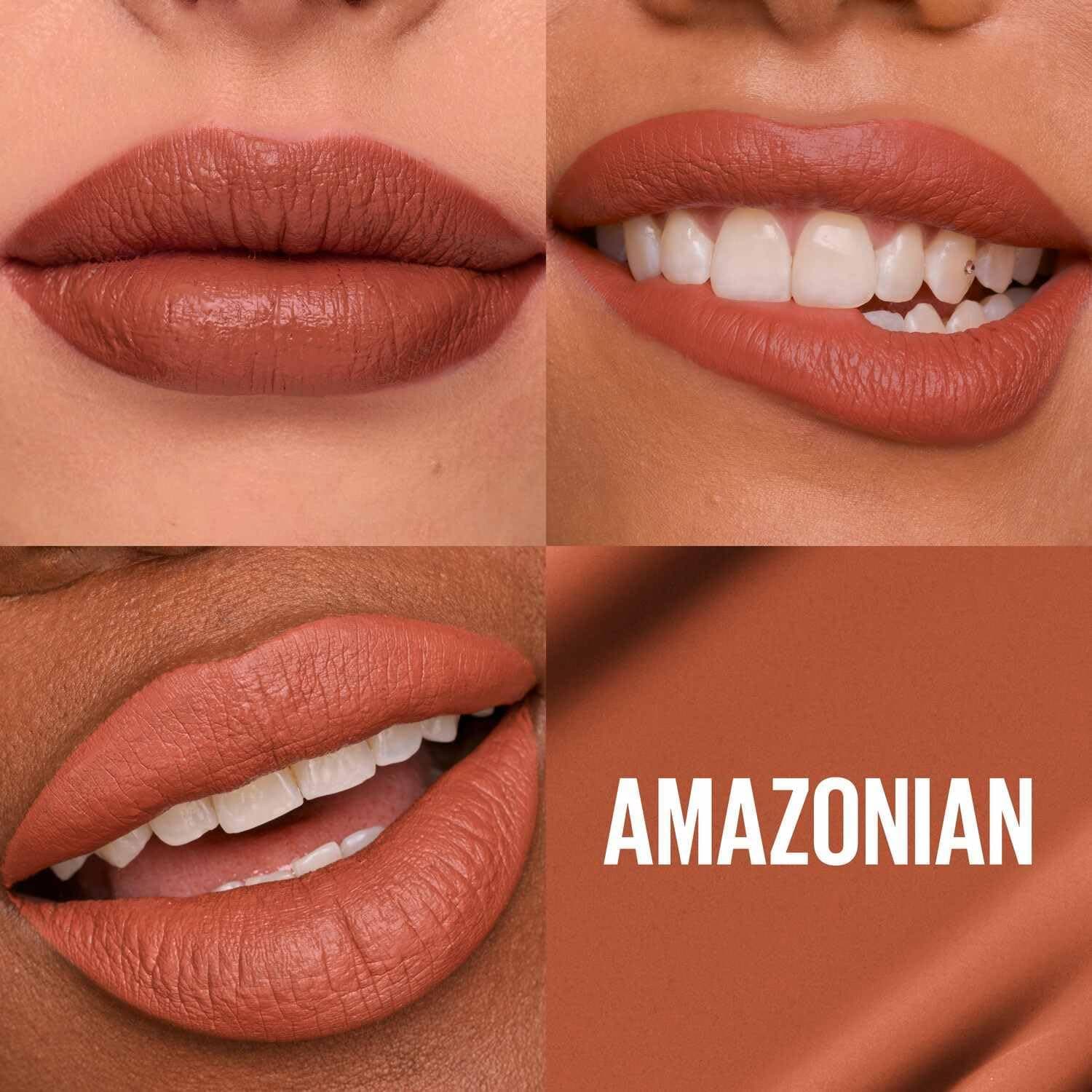 رژ لب مایع مات MAYBELLINE Superstay Matte Ink رنگ 70 Amazonian، 5 ml رژ لب مایع مات MAYBELLINE Superstay Matte Ink رنگ 70 Amazonian، 5 ml