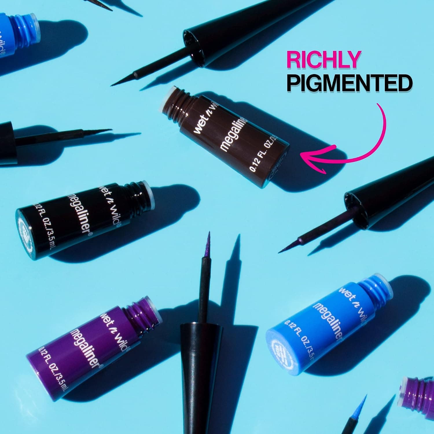 خط چشم مایع Wet n Wild MegaLiner مشکی خط چشم مایع Wet n Wild MegaLiner مشکی