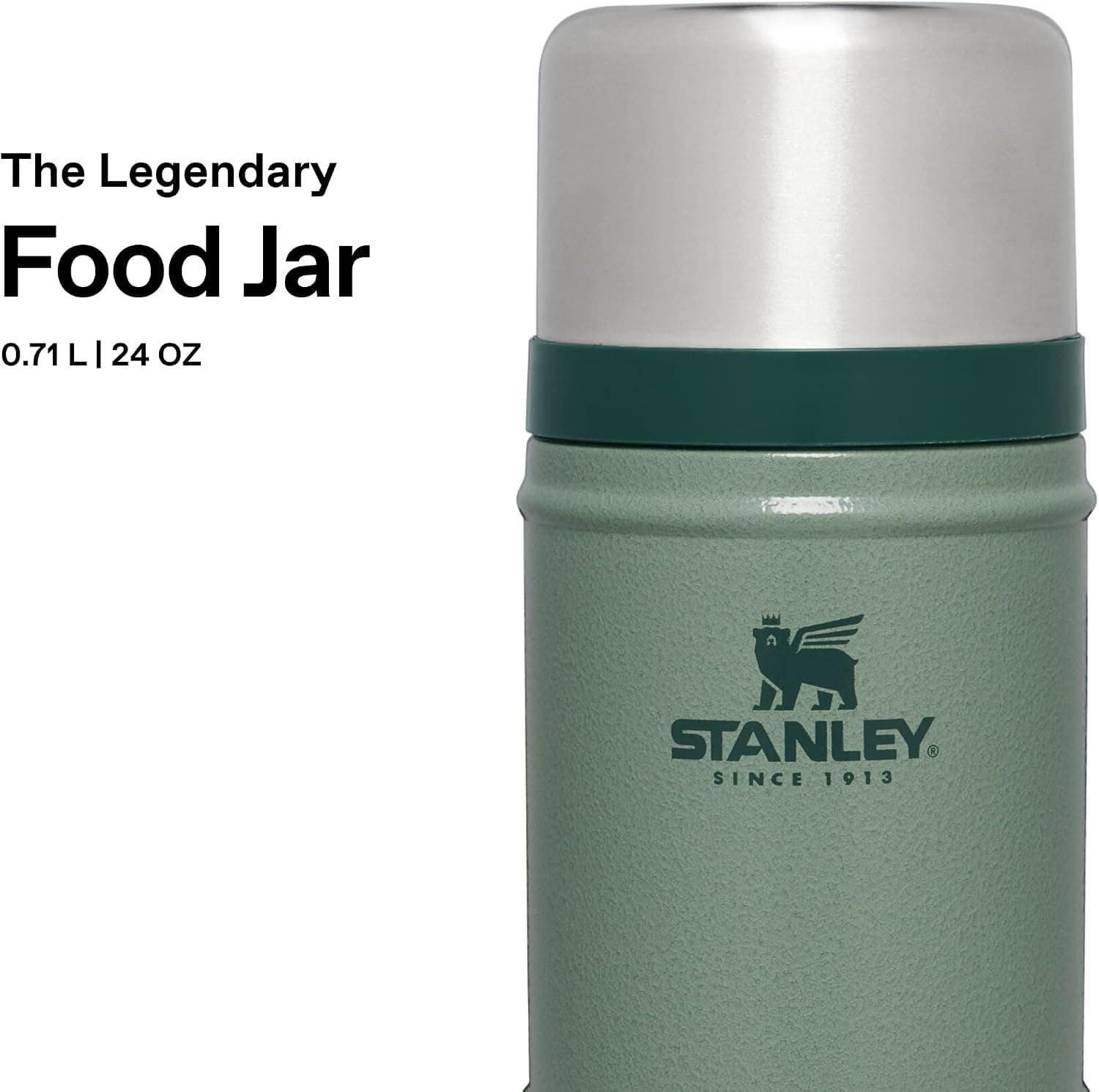 ترموس غذای Stanley واکیومی استیل Classic Legendary 0.7 L ترموس غذای Stanley واکیومی استیل Classic Legendary 0.7 L