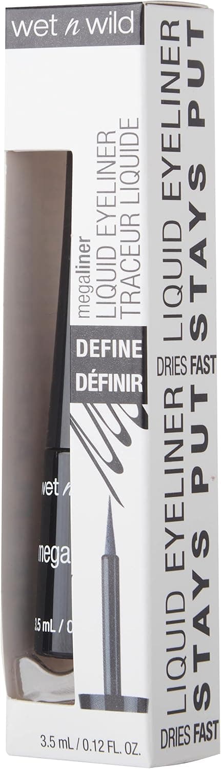خط چشم مایع Wet n Wild MegaLiner مشکی خط چشم مایع Wet n Wild MegaLiner مشکی