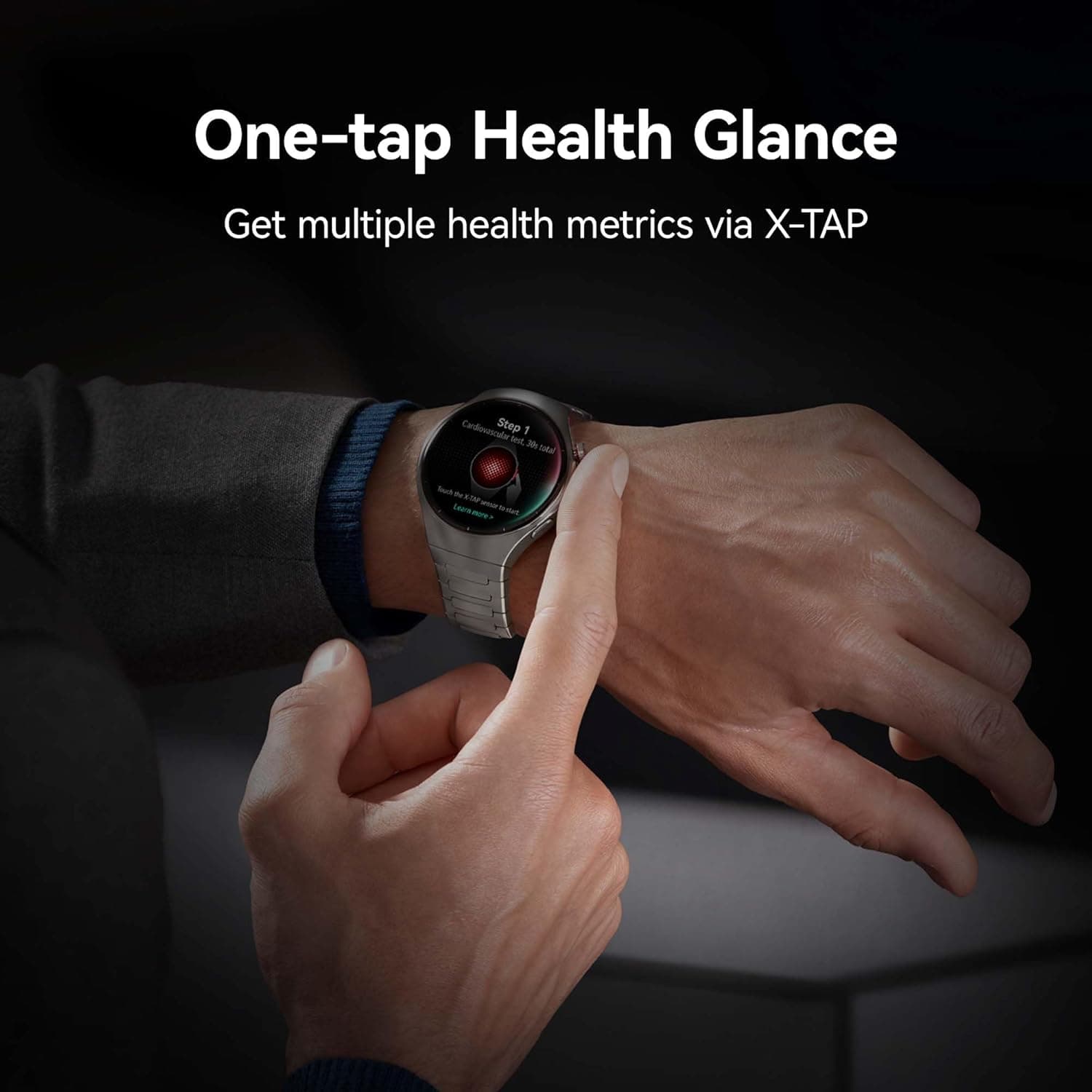 ساعت هوشمند HUAWEI WATCH 5 با فناوری سنجش چندگانه X-TAP، بنفش متالیک ساعت هوشمند HUAWEI WATCH 5 با فناوری سنجش چندگانه X-TAP، بنفش متالیک