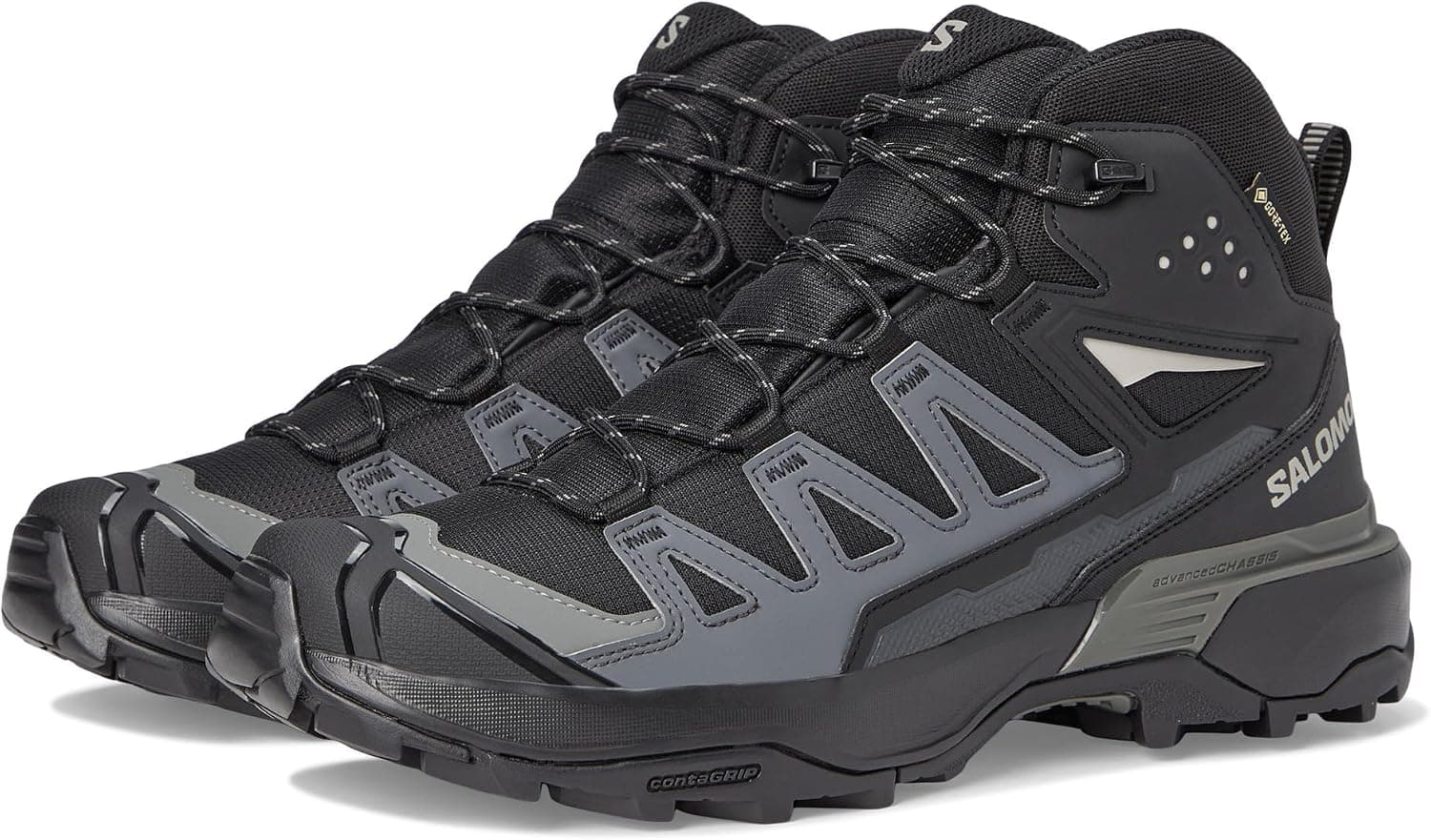 بوت مردانه مشکی Salomon X Ultra 360 Mid Gtx مدل 474476 بوت مردانه مشکی Salomon X Ultra 360 Mid Gtx مدل 474476