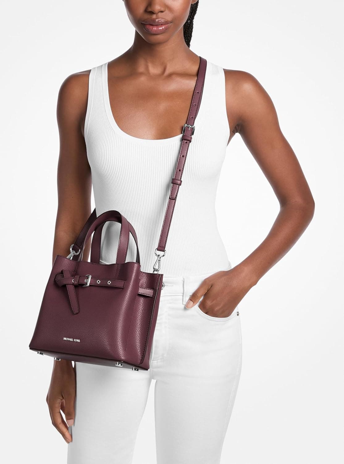 کیف دستی زنانه Michael Kors کوچک مدل Emilia کیف دستی زنانه Michael Kors کوچک مدل Emilia
