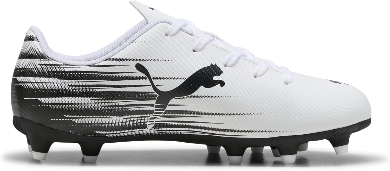 کفش فوتبال بچگانه فضای باز PUMA مدل Attacanto II FG/AG JR 108496 سفید کفش فوتبال بچگانه فضای باز PUMA مدل Attacanto II FG/AG JR 108496 سفید