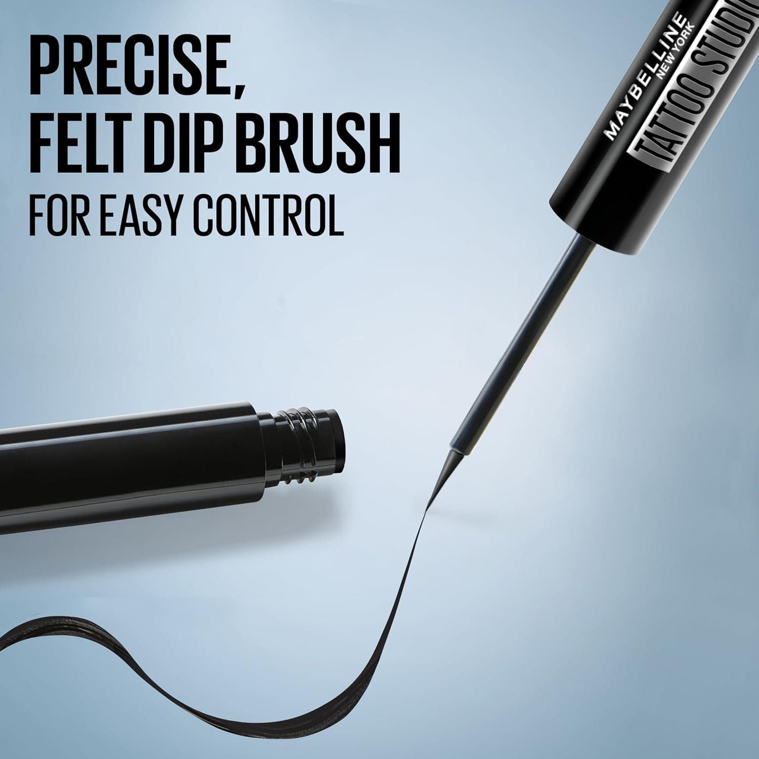 خط چشم مایع MAYBELLINE Tattoo Studio Dip-Ink ضدآب با ماندگاری تا ۲۴ ساعت زرشکی 1 Count خط چشم مایع MAYBELLINE Tattoo Studio Dip-Ink ضدآب با ماندگاری تا ۲۴ ساعت زرشکی 1 Count