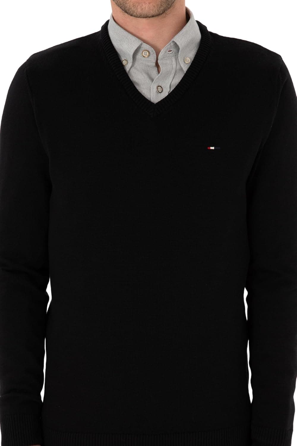 پلیور مردانه U.S. Polo Assn. مشکی مدل 50313668-VR046 پلیور مردانه U.S. Polo Assn. مشکی مدل 50313668-VR046