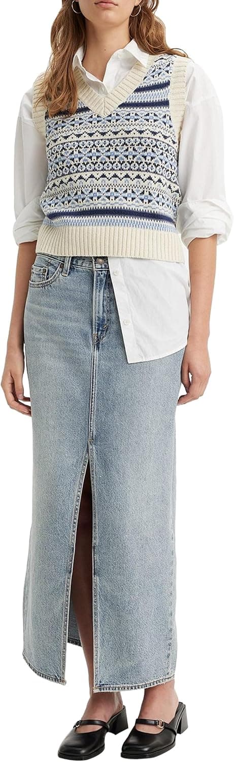 دامن زنانه Levi's ستونی مچپا Ankle Column دامن زنانه Levi's ستونی مچپا Ankle Column