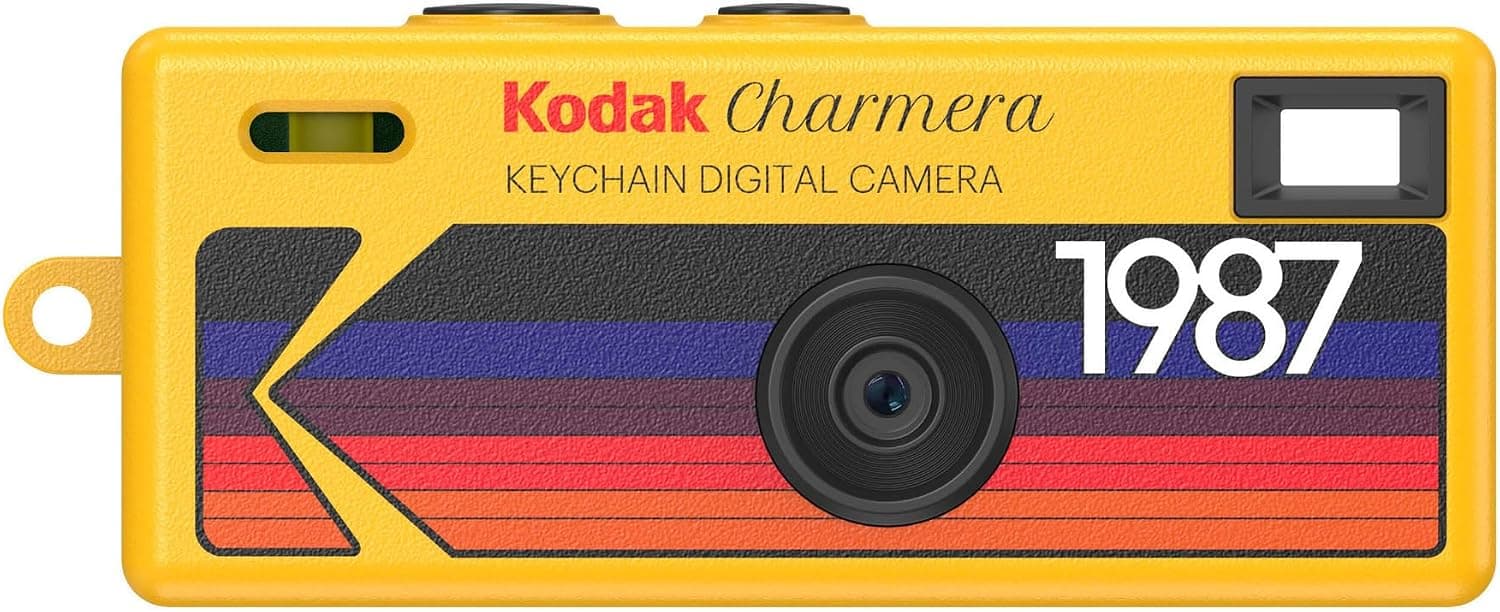 جاکلیدی دوربین دیجیتال KODAK Charmera، بسته شانسی ۲ عددی با دوربین تکی و کارت حافظه 32GB جاکلیدی دوربین دیجیتال KODAK Charmera، بسته شانسی ۲ عددی با دوربین تکی و کارت حافظه 32GB