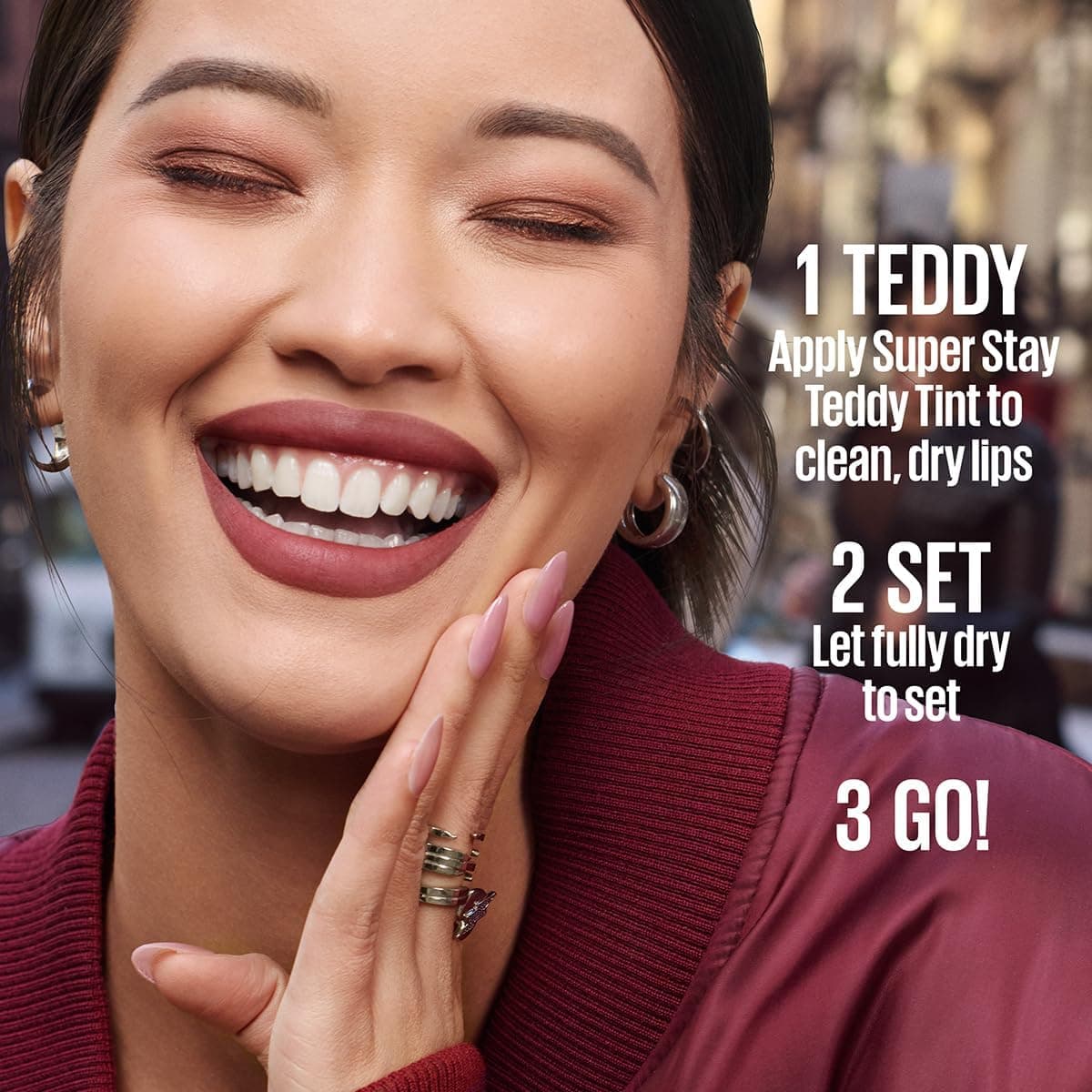 رژ لب Maybelline New York Super Stay Teddy Tint مات مدل 105 Velvet Choker رژ لب Maybelline New York Super Stay Teddy Tint مات مدل 105 Velvet Choker