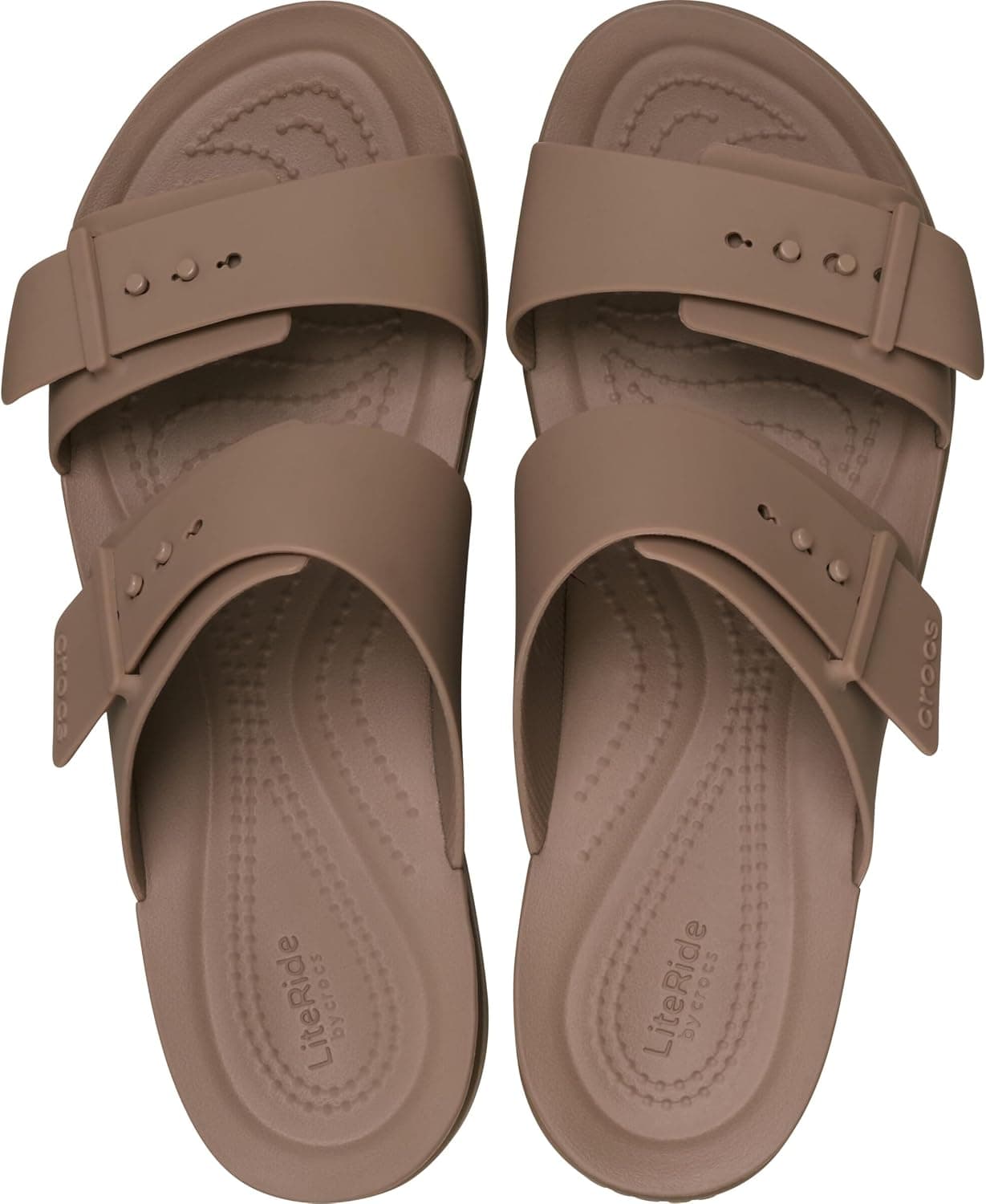 صندل زنانه Crocs مدل Brooklyn Buckle Low با پاشنه گوهای صندل زنانه Crocs مدل Brooklyn Buckle Low با پاشنه گوهای