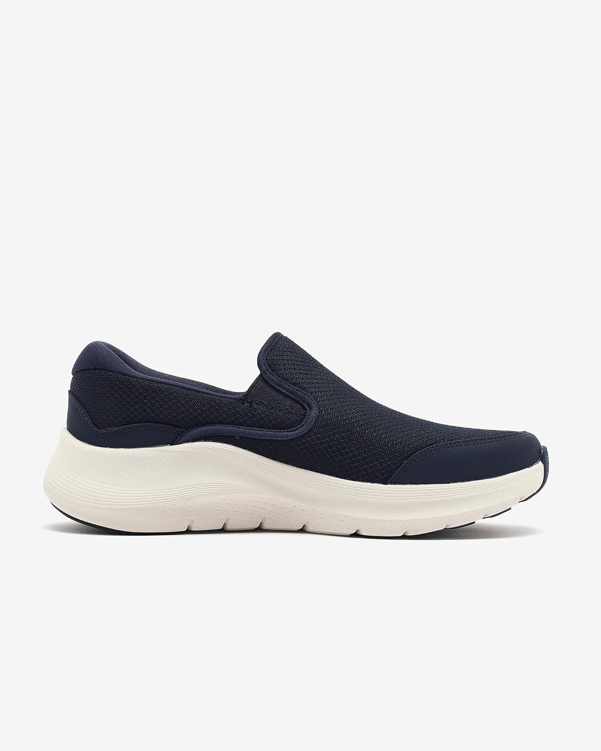 کفش ورزشی پیادهروی مردانه Skechers مدل ARCH FIT 2.0-VALLO سرمهای کفش ورزشی پیادهروی مردانه Skechers مدل ARCH FIT 2.0-VALLO سرمهای