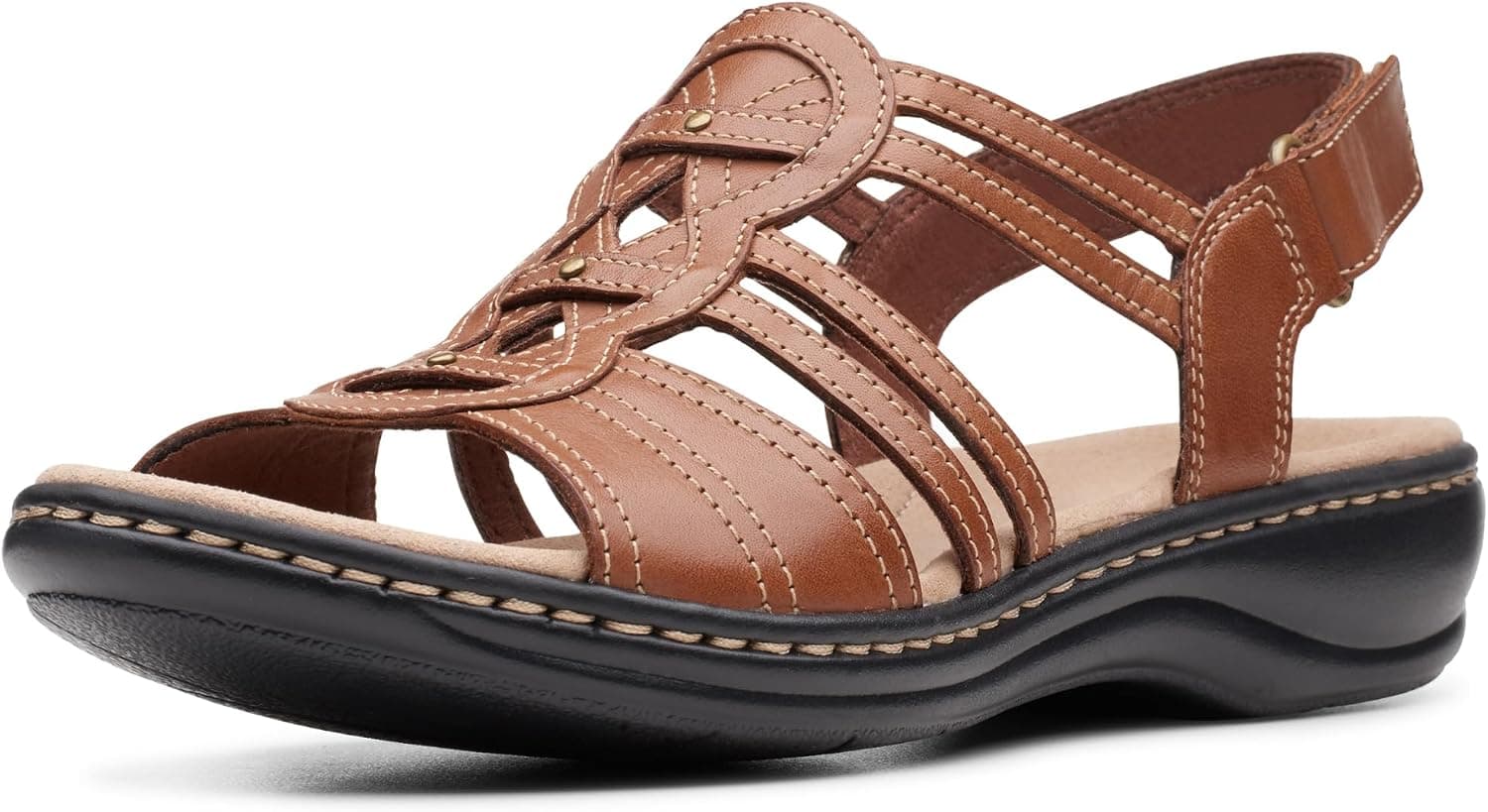 صندل زنانه Clarks مدل Leisa Janna چندرنگ صندل زنانه Clarks مدل Leisa Janna چندرنگ