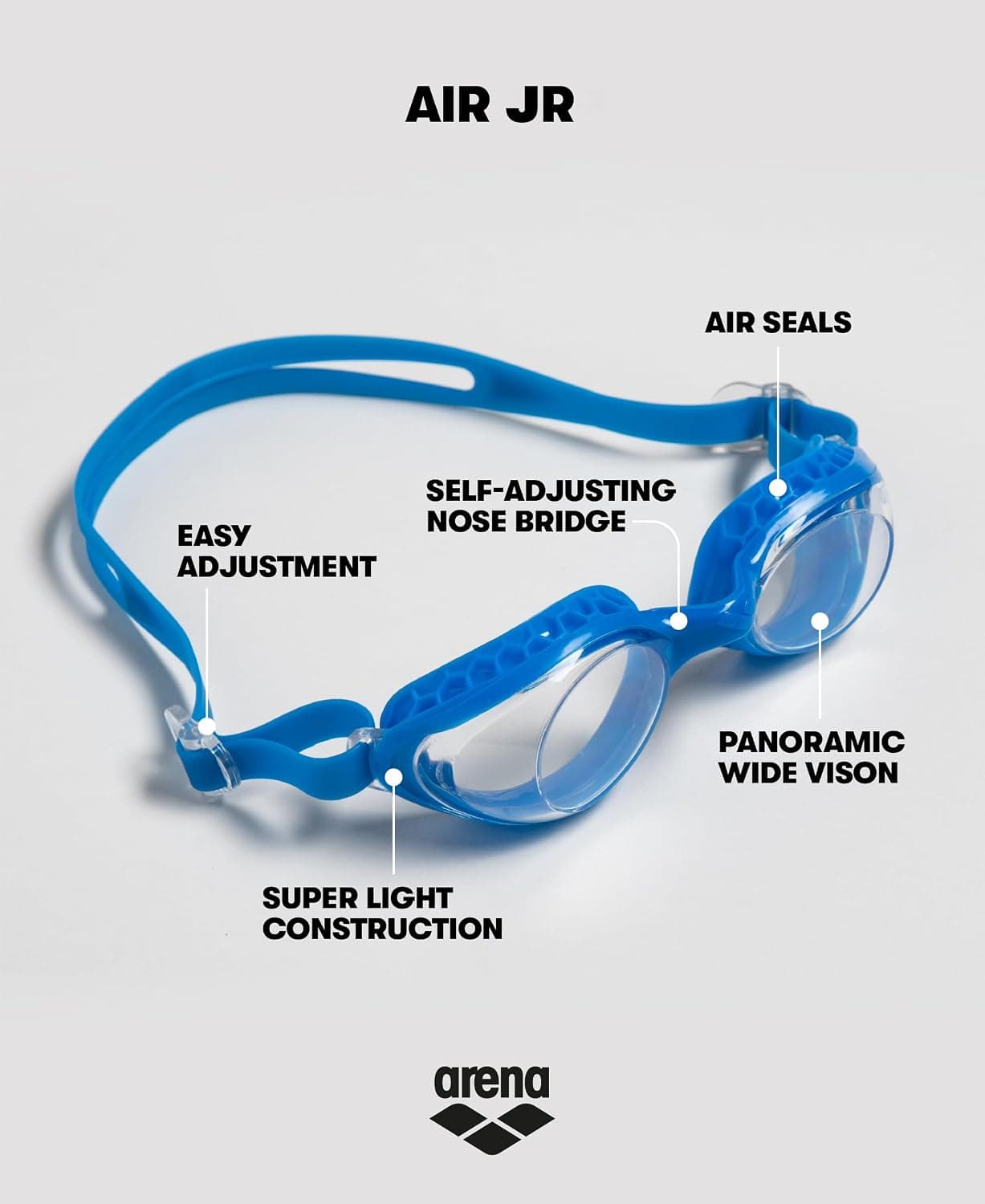 عینک شنای کودکان ARENA مدل Air عینک شنای کودکان ARENA مدل Air