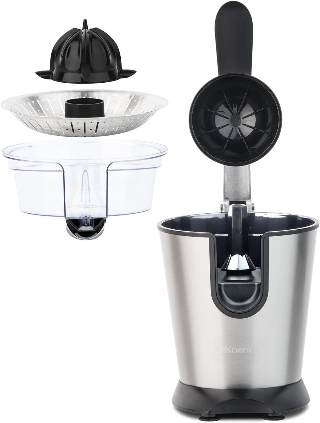 آبمیوهگیری مرکبات H.Koenig 160W استیل ضدزنگ مدل AGR80 آبمیوهگیری مرکبات H.Koenig 160W استیل ضدزنگ مدل AGR80