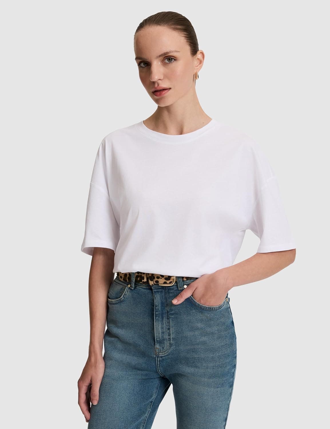 تیشرت زنانه Pierre Cardin سفید مدل 50325455-VR013 تیشرت زنانه Pierre Cardin سفید مدل 50325455-VR013