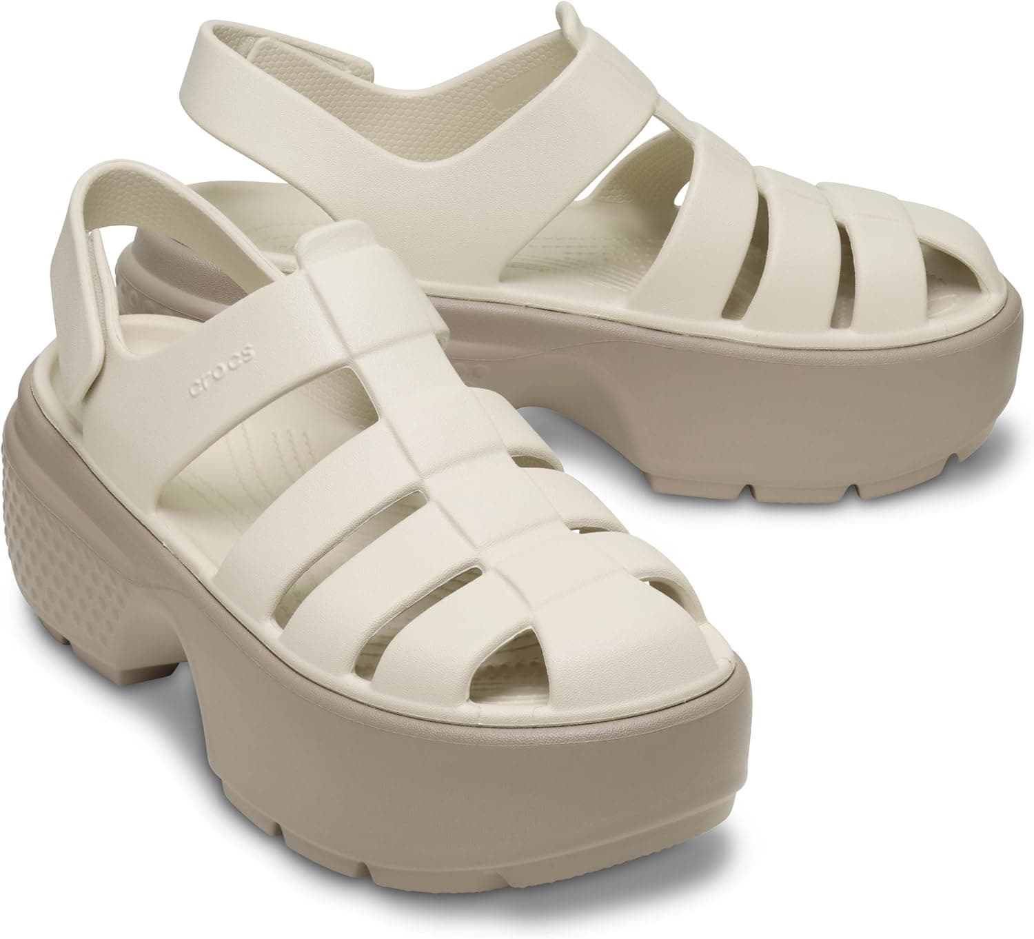 صندل یونیسکس بزرگسال Crocs با بند پاشنه Stomp Fisherman صندل یونیسکس بزرگسال Crocs با بند پاشنه Stomp Fisherman