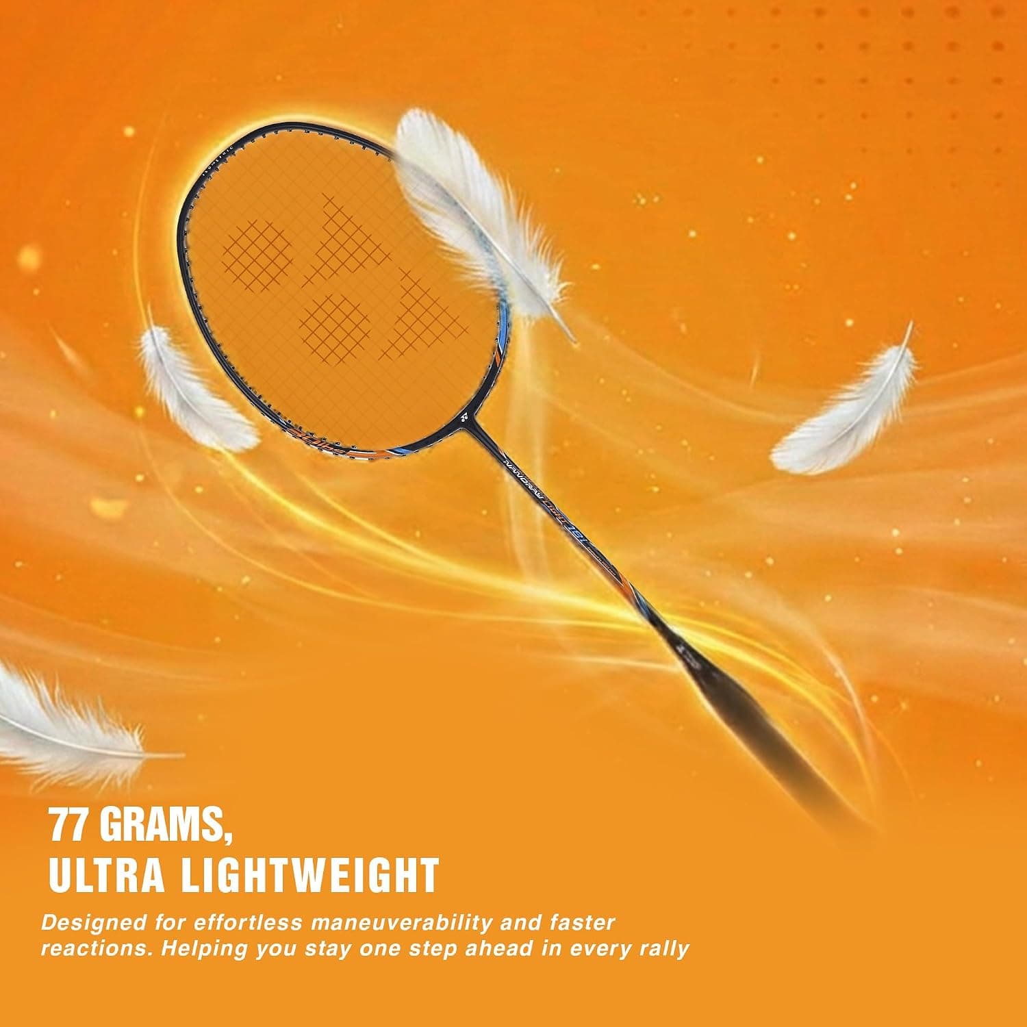 راکت بدمینتون YONEX با انعطافپذیری بالا و زهکشیشده مدل Nanoray 10F راکت بدمینتون YONEX با انعطافپذیری بالا و زهکشیشده مدل Nanoray 10F