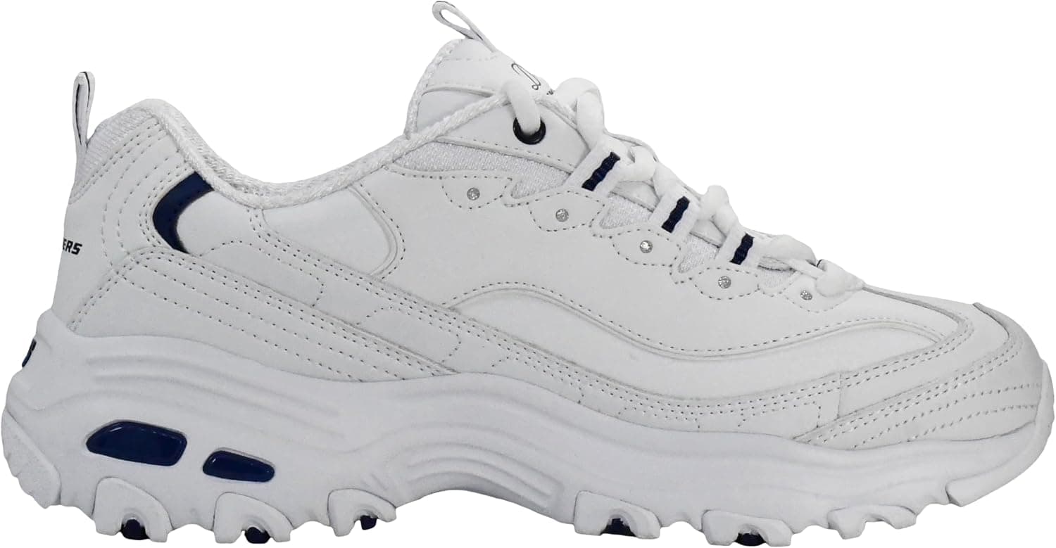 کتانی زنانه Skechers بندی بدون فوم حافظهدار مدل D'Lites Original کتانی زنانه Skechers بندی بدون فوم حافظهدار مدل D'Lites Original