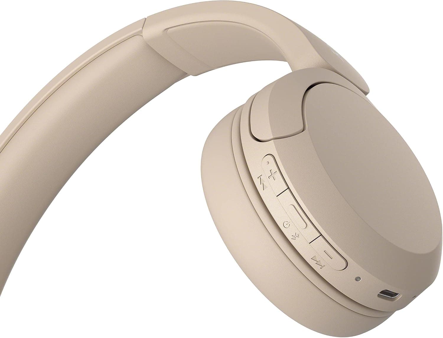 هدفون روگوشی بیسیم Bluetooth Sony بژ با شارژدهی تا 50 ساعت و شارژ سریع مدل WH-CH520 هدفون روگوشی بیسیم Bluetooth Sony بژ با شارژدهی تا 50 ساعت و شارژ سریع مدل WH-CH520
