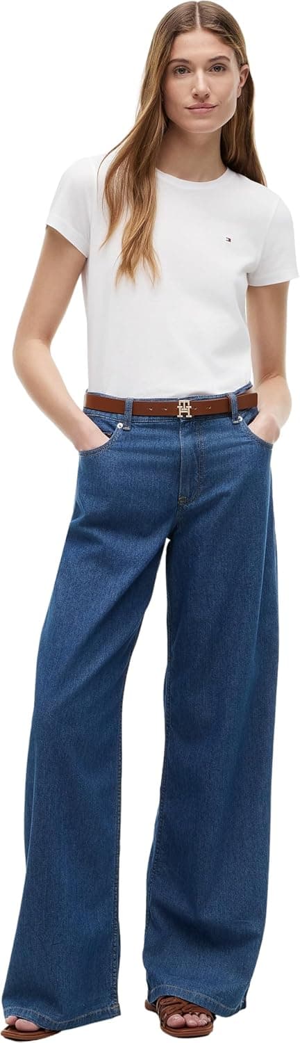 تیشرت زنانه Tommy Hilfiger یقه گرد Heritage تیشرت زنانه Tommy Hilfiger یقه گرد Heritage