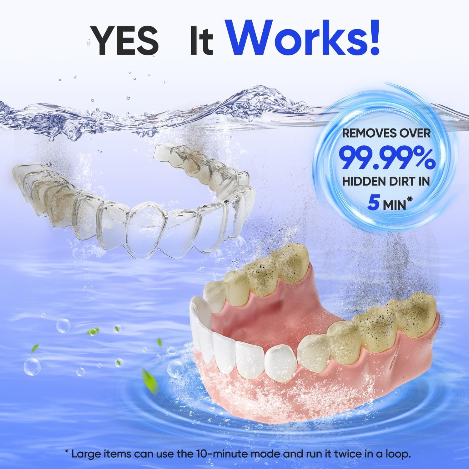 دستگاه شستوشوی ریتینر MySmile اولتراسونیک با نور UV و تایمر دیجیتال مدل MS100 دستگاه شستوشوی ریتینر MySmile اولتراسونیک با نور UV و تایمر دیجیتال مدل MS100