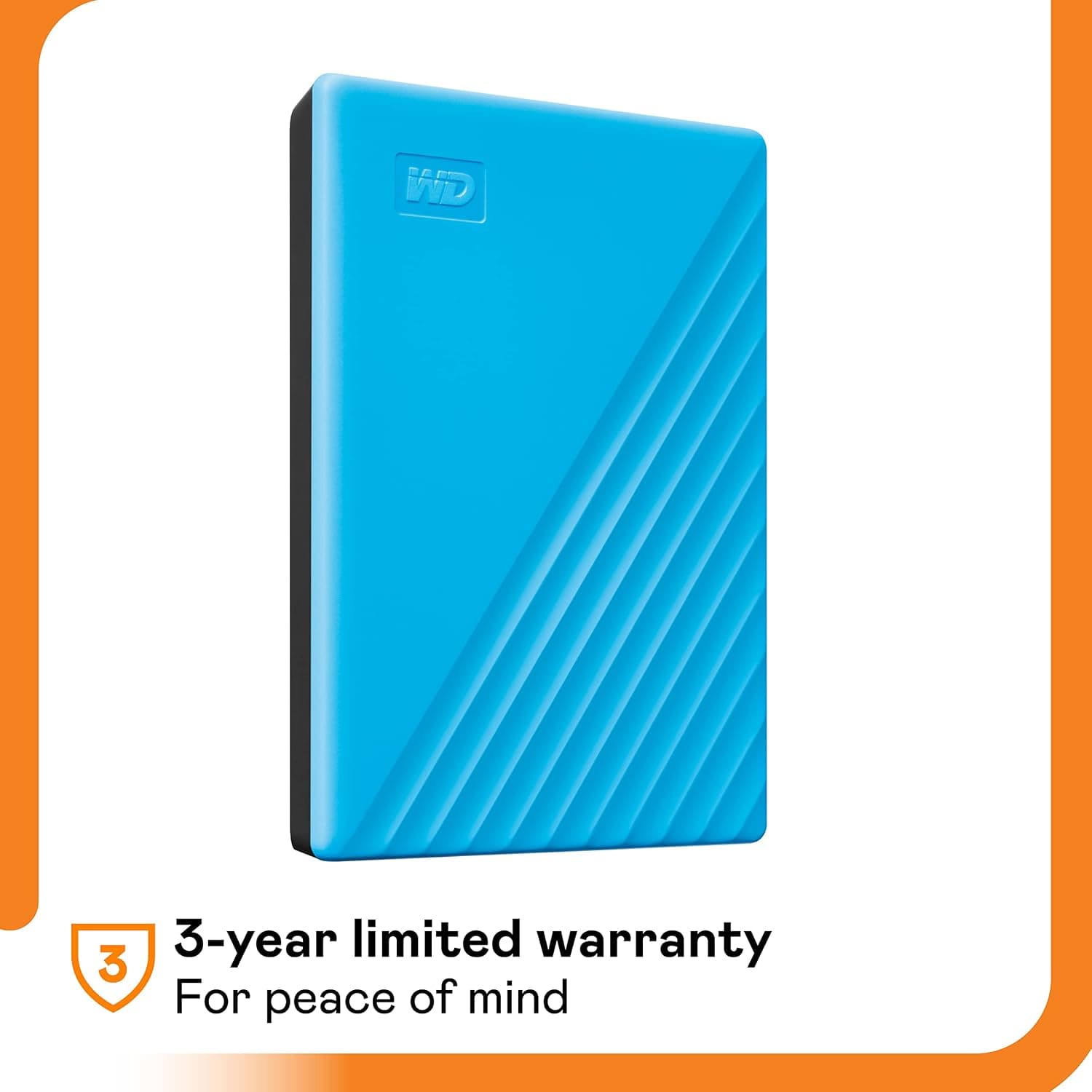 هارد اکسترنال قابل حمل Western Digital مدل WD 6 TB My Passport USB 3.0 آبی، با نرمافزار مدیریت، پشتیبانگیری و محافظت با رمز عبور، سازگار با PC، Xbox و PS4 هارد اکسترنال قابل حمل Western Digital مدل WD 6 TB My Passport USB 3.0 آبی، با نرمافزار مدیریت، پشتیبانگیری و محافظت با رمز عبور، سازگار با PC، Xbox و PS4