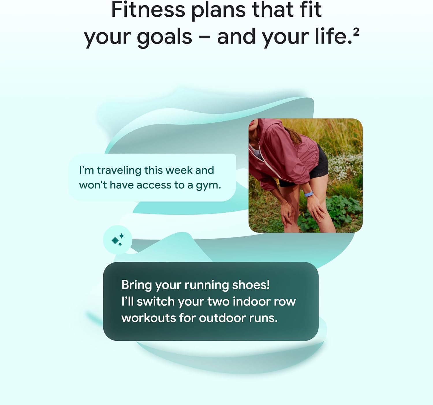 ردیاب فعالیت بدون صفحهنمایش Fitbit Air با پایش ضربان قلب و خواب ردیاب فعالیت بدون صفحهنمایش Fitbit Air با پایش ضربان قلب و خواب