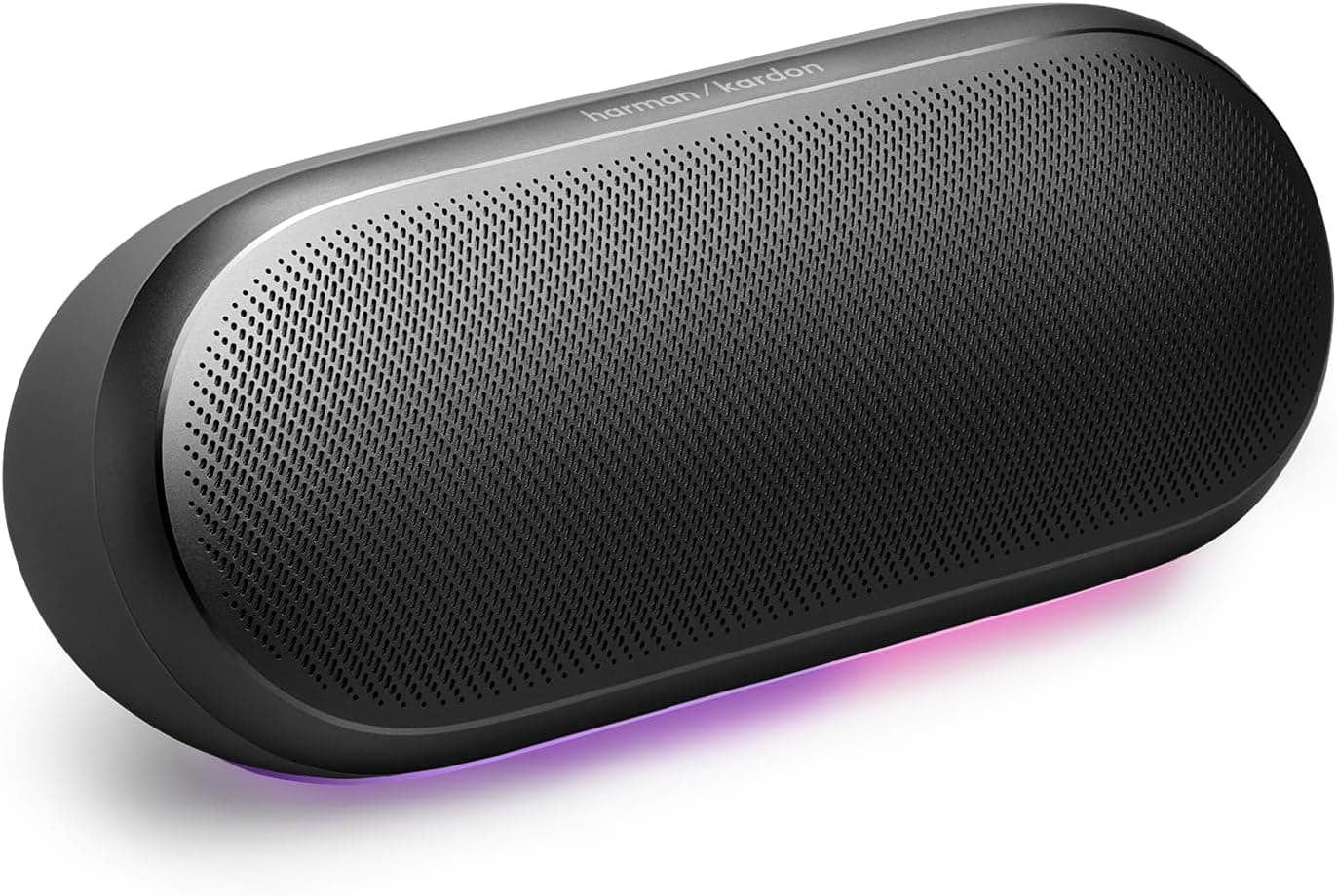 اسپیکر بلوتوثی قابل حمل Harman Kardon با تقویت صدای هوش مصنوعی، باتری 12H، ضدآب IP67، مدل Luna 2 اسپیکر بلوتوثی قابل حمل Harman Kardon با تقویت صدای هوش مصنوعی، باتری 12H، ضدآب IP67، مدل Luna 2