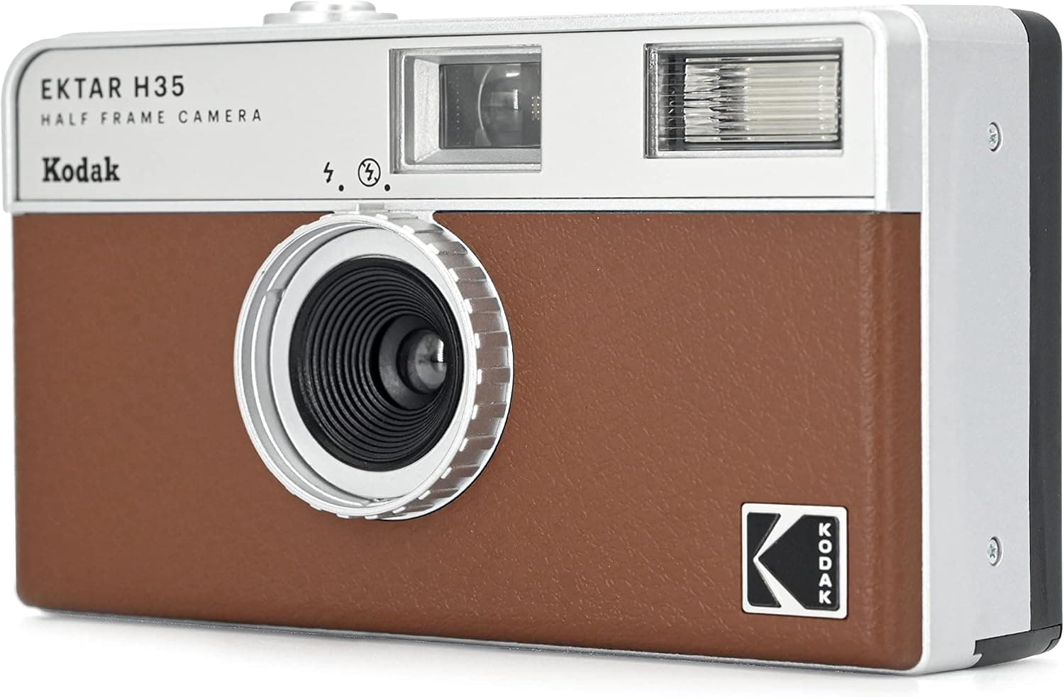 دوربین فیلمی نیمفریم KODAK 35mm قهوهای مدل Rk0102 دوربین فیلمی نیمفریم KODAK 35mm قهوهای مدل Rk0102