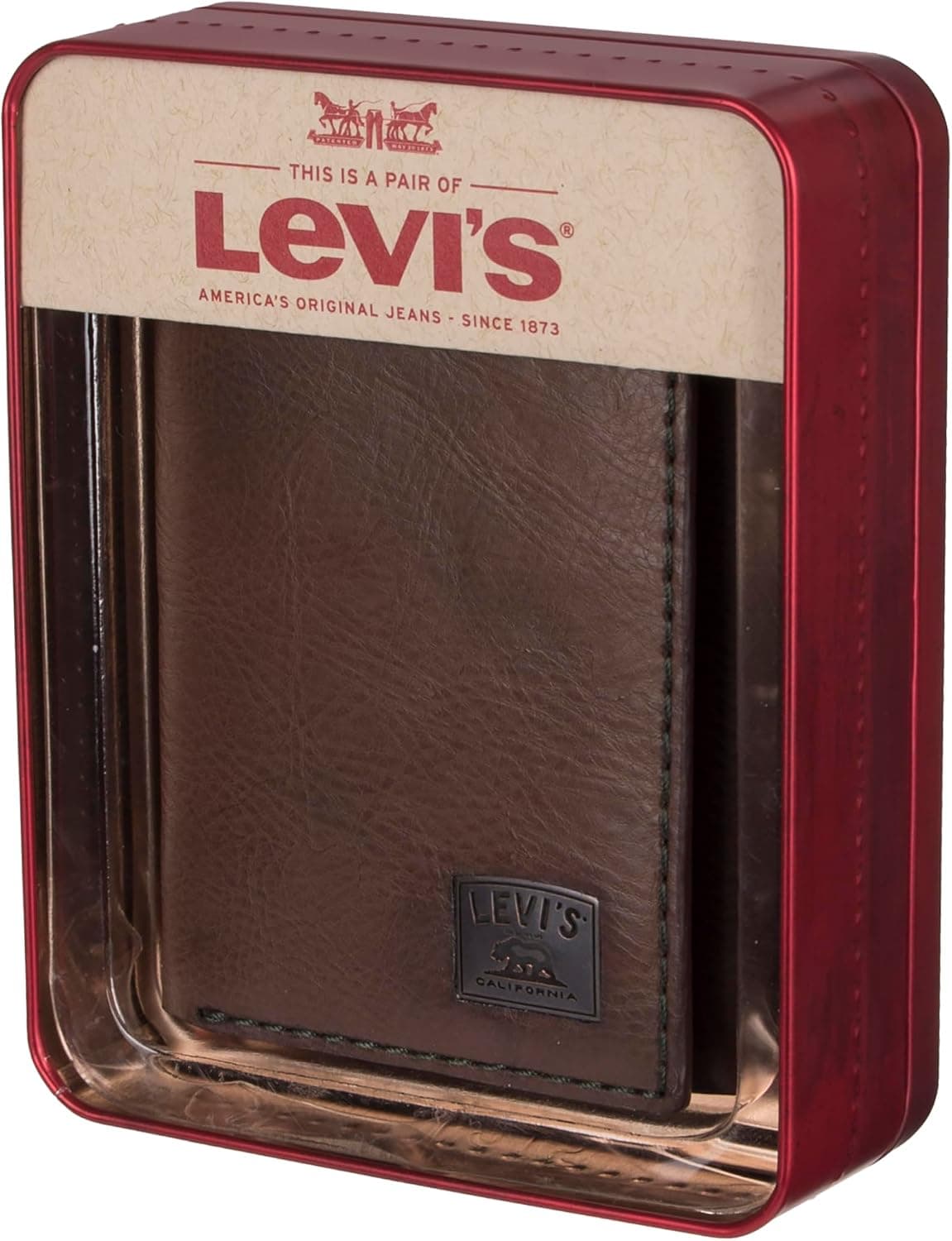 کیف پول مردانه Levi's سهتاشو کامپکت کیف پول مردانه Levi's سهتاشو کامپکت