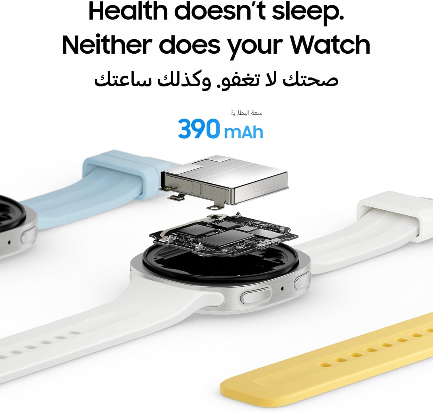 ساعت هوشمند Samsung Galaxy Watch9 نقرهای 44mm Bluetooth نسخه امارات با گارانتی تمدیدی 2 ساله ساعت هوشمند Samsung Galaxy Watch9 نقرهای 44mm Bluetooth نسخه امارات با گارانتی تمدیدی 2 ساله