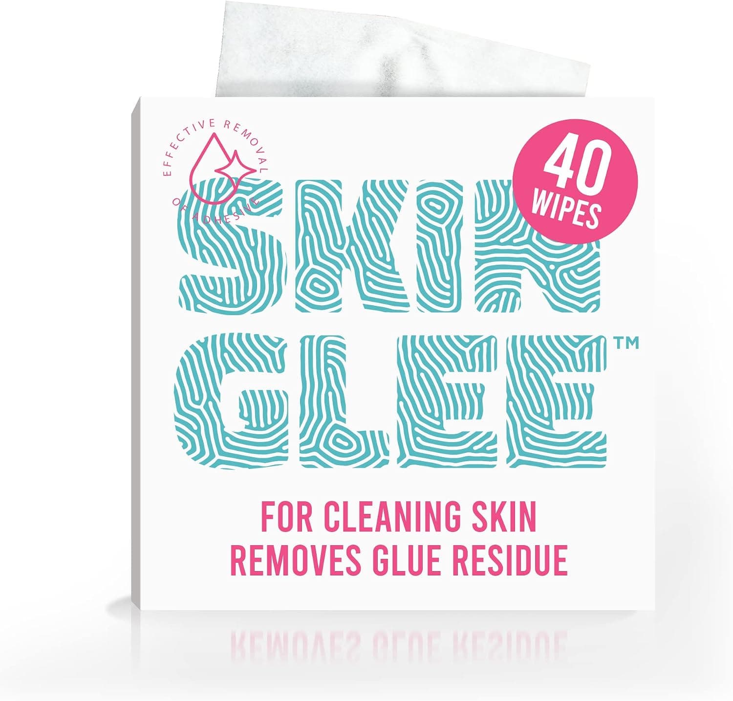 دستمال الکلی پاککننده چسب پوست NOT JUST A PATCH ضدحساسیت مدل Skin Glee بسته 40 عددی دستمال الکلی پاککننده چسب پوست NOT JUST A PATCH ضدحساسیت مدل Skin Glee بسته 40 عددی