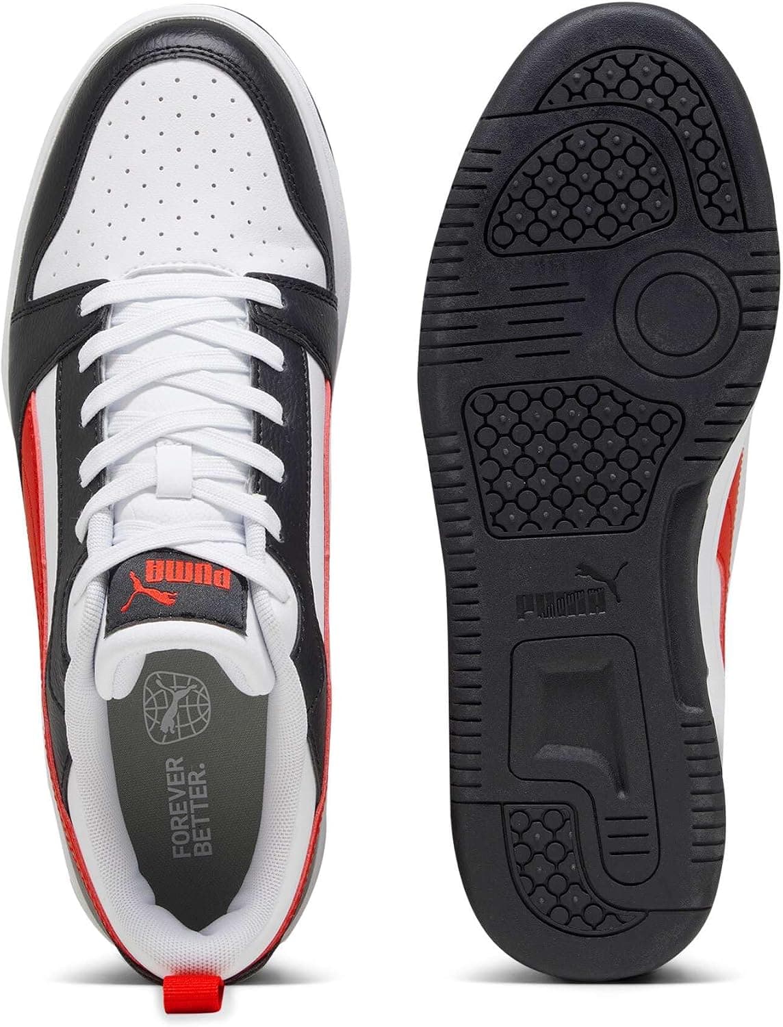 کفش اسنیکر یونیسکس بزرگسالان PUMA مدل Rebound V6 Low کفش اسنیکر یونیسکس بزرگسالان PUMA مدل Rebound V6 Low
