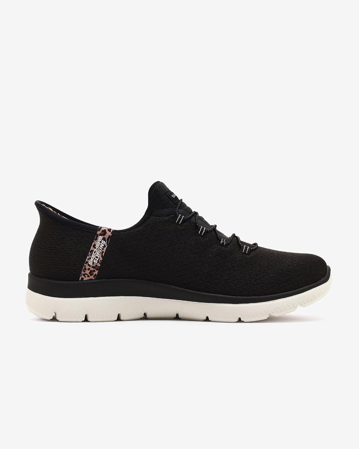 کتانی زنانه Skechers SUMMITS LEOPARD CHIC مدل 150275TK BKMT کتانی زنانه Skechers SUMMITS LEOPARD CHIC مدل 150275TK BKMT