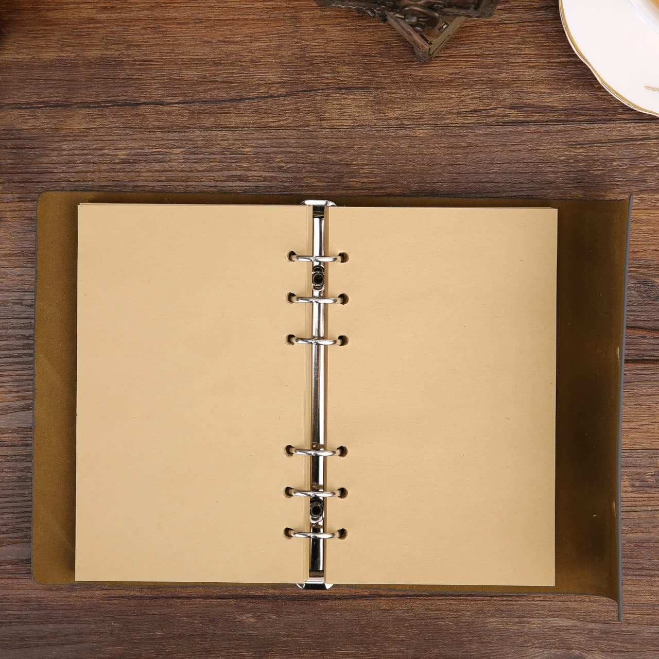 دفترچه یادداشت سفری NectaRoy با طرح برگ و جلد چرم مصنوعی PU، مدل 130x185mm دفترچه یادداشت سفری NectaRoy با طرح برگ و جلد چرم مصنوعی PU، مدل 130x185mm