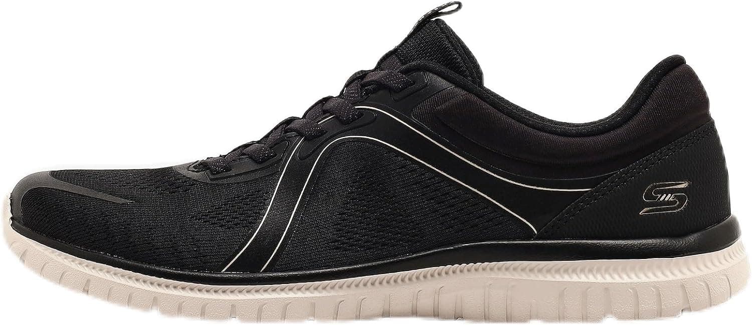 کفش کتانی زنانه Skechers Virtue مدل 104436 Bkw کفش کتانی زنانه Skechers Virtue مدل 104436 Bkw