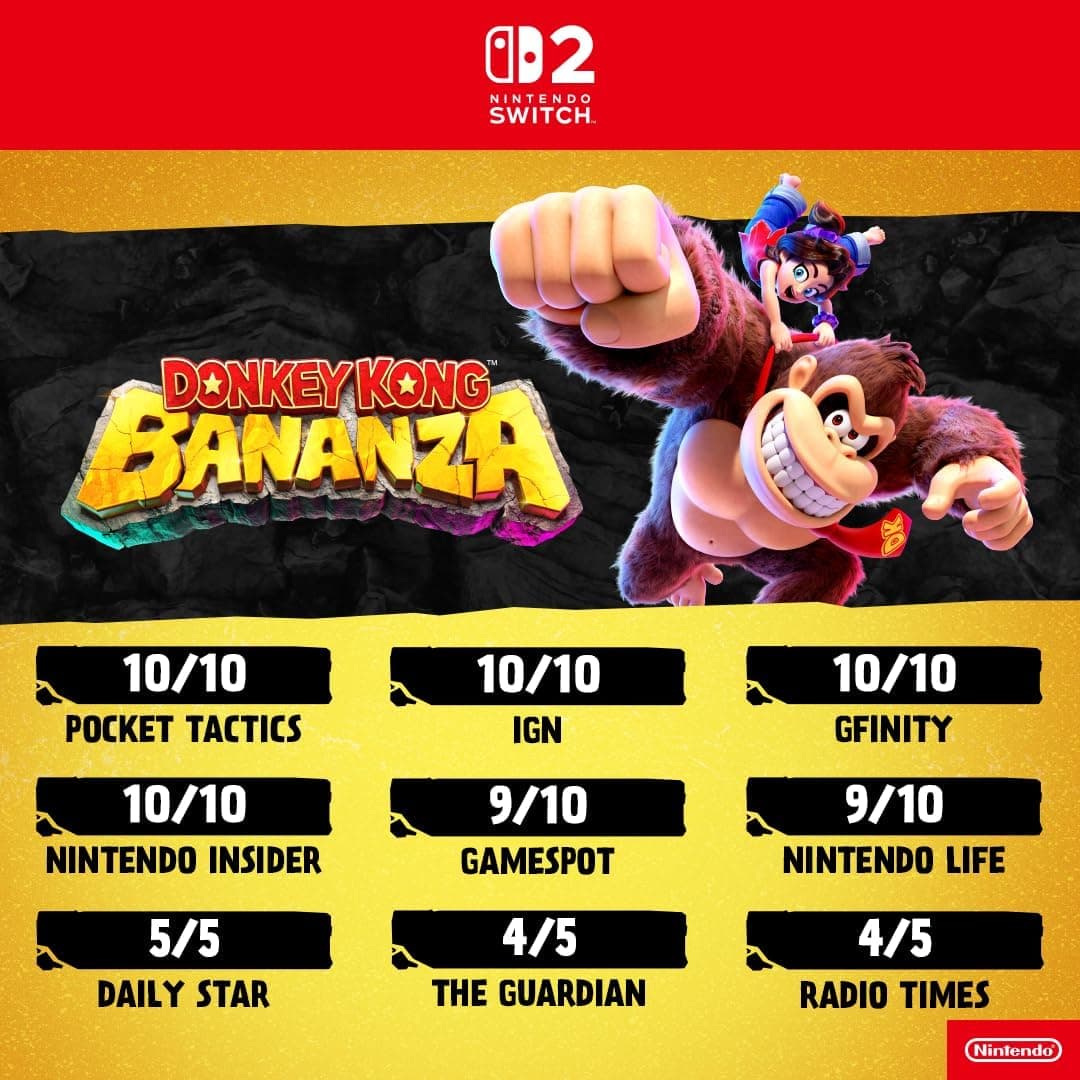 بازی ویدیویی Nintendo برای Nintendo Switch 2 مدل Donkey Kong Bananza بازی ویدیویی Nintendo برای Nintendo Switch 2 مدل Donkey Kong Bananza