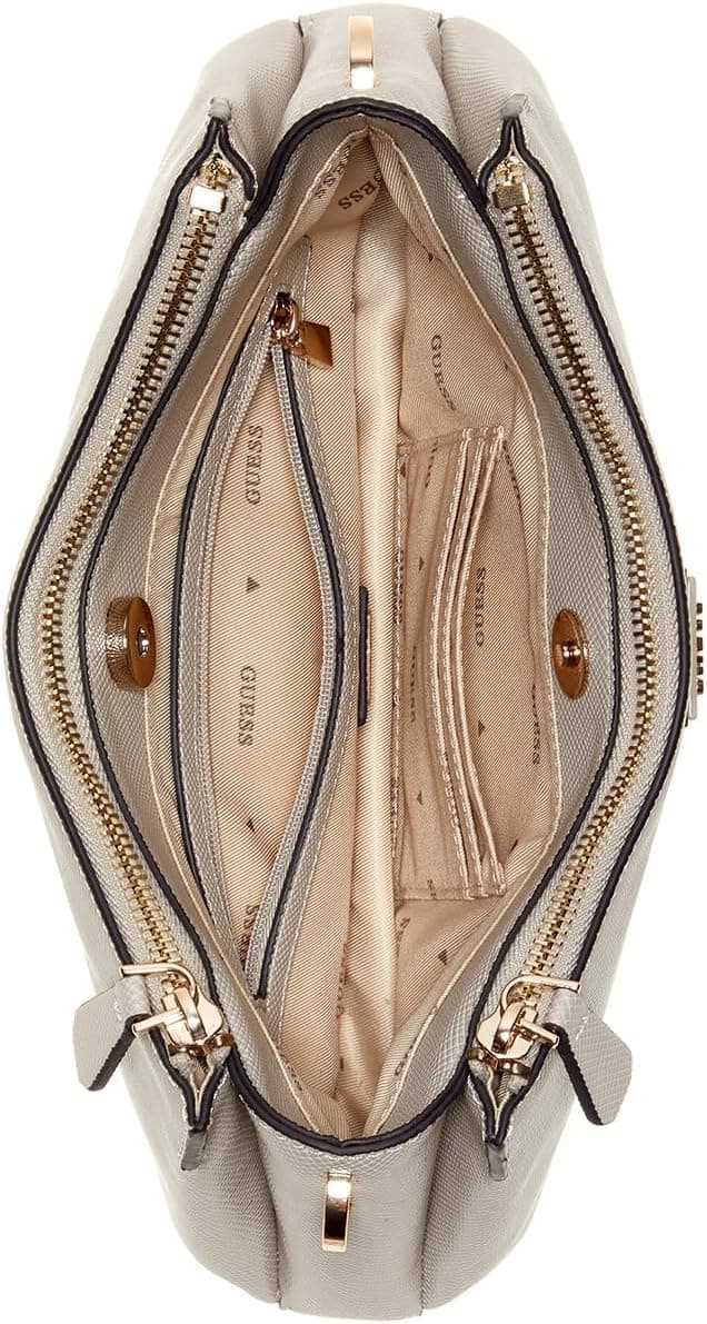 کیف دوشی و کراسبادی زنانه GUESS با ۳ محفظه مدل Noelle II کیف دوشی و کراسبادی زنانه GUESS با ۳ محفظه مدل Noelle II