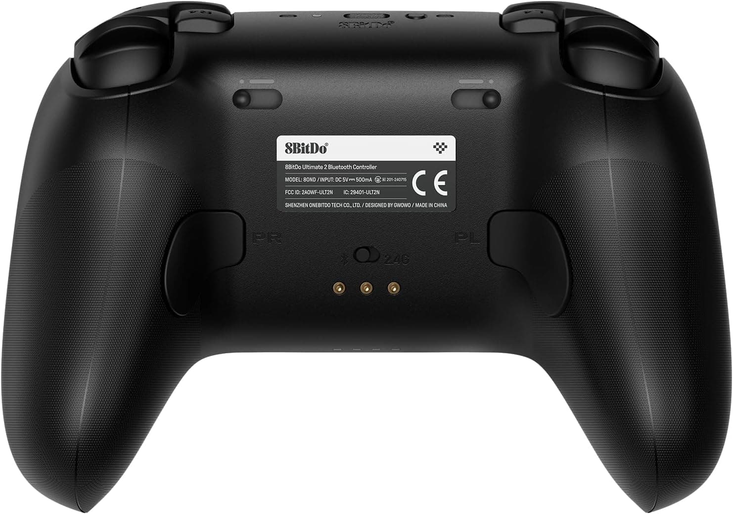 دسته بازی بیسیم 8bitdo Ultimate 2 مشکی دسته بازی بیسیم 8bitdo Ultimate 2 مشکی