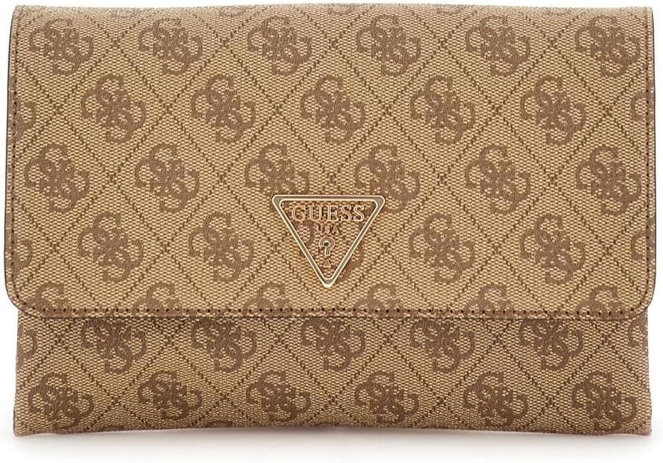 کیف رو دوشی زنانه GUESS فلپدار با جیببندی مدل Noelle کیف رو دوشی زنانه GUESS فلپدار با جیببندی مدل Noelle