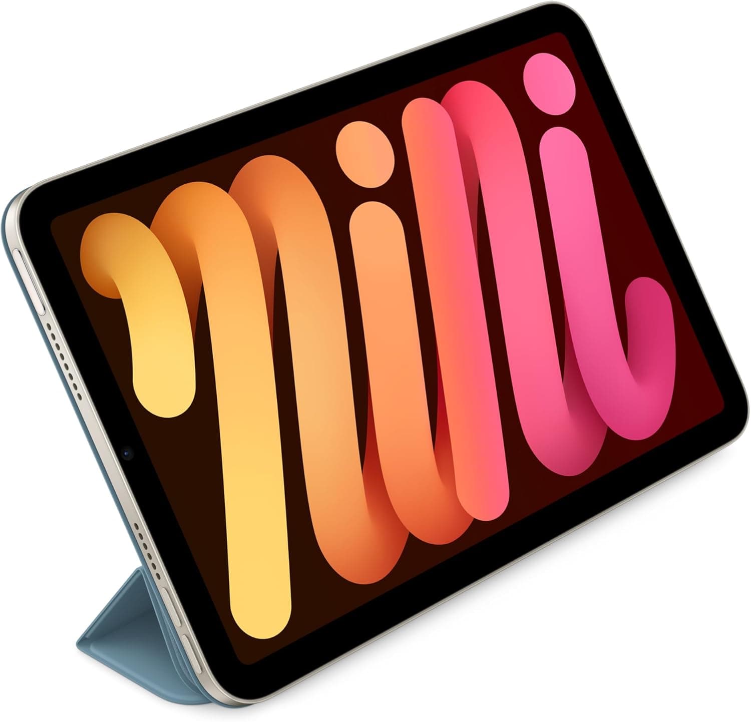 کاور Apple Smart Folio برای iPad mini (A17 Pro) رنگ آبی جینی کاور Apple Smart Folio برای iPad mini (A17 Pro) رنگ آبی جینی