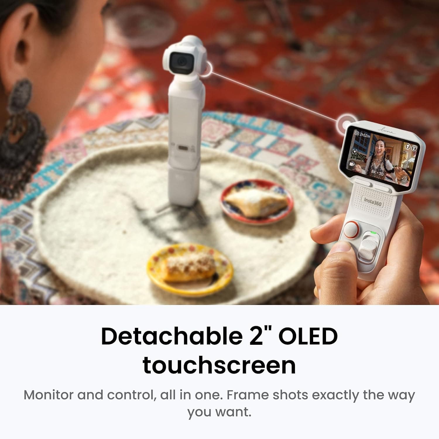 دوربین ولاگ Insta360 Luna Pro لنز Leica 8K مشکی کیهانی دوربین ولاگ Insta360 Luna Pro لنز Leica 8K مشکی کیهانی