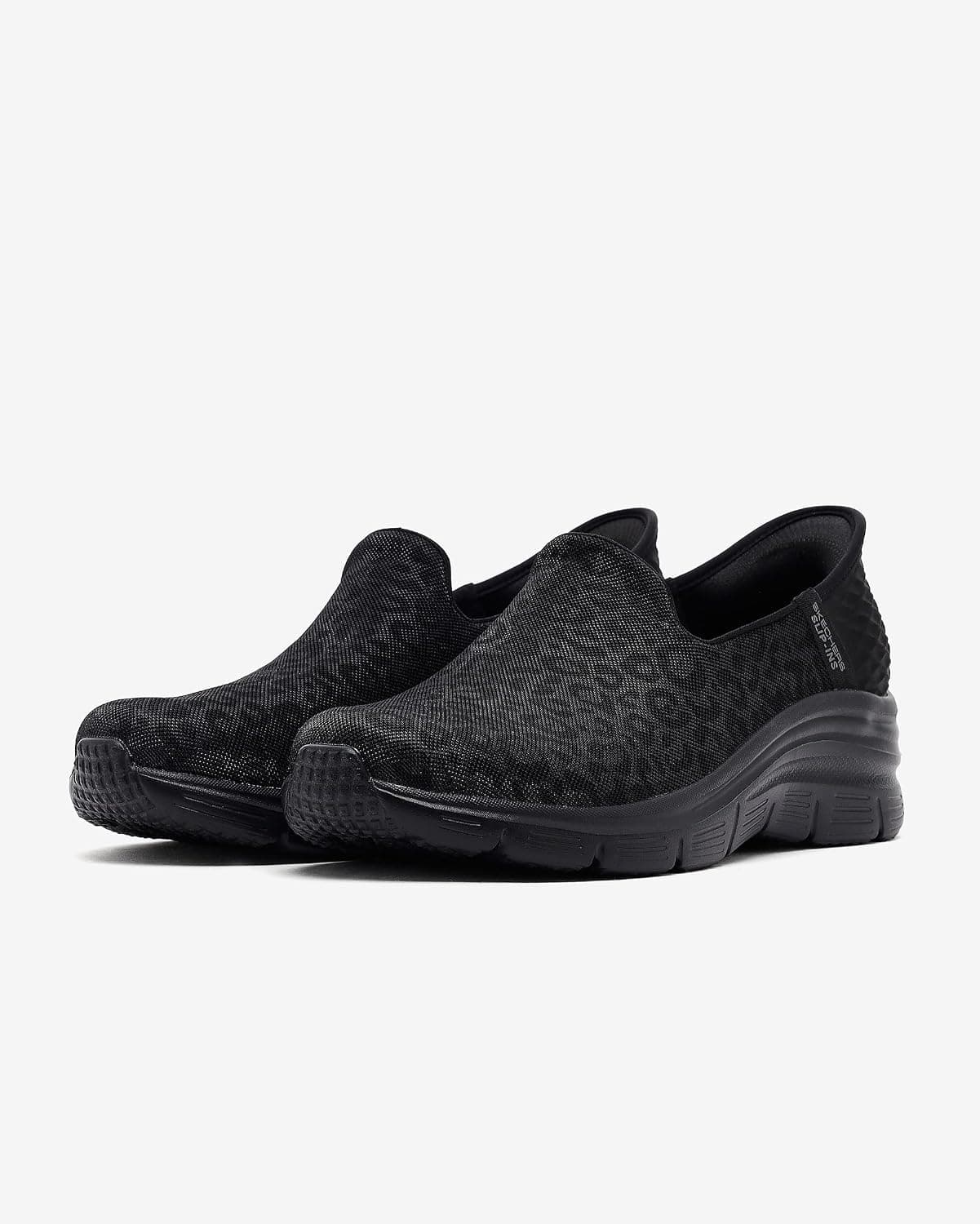 کفش اسنیکر زنانه Skechers فشن فیت مدل 896414TK BBK کفش اسنیکر زنانه Skechers فشن فیت مدل 896414TK BBK